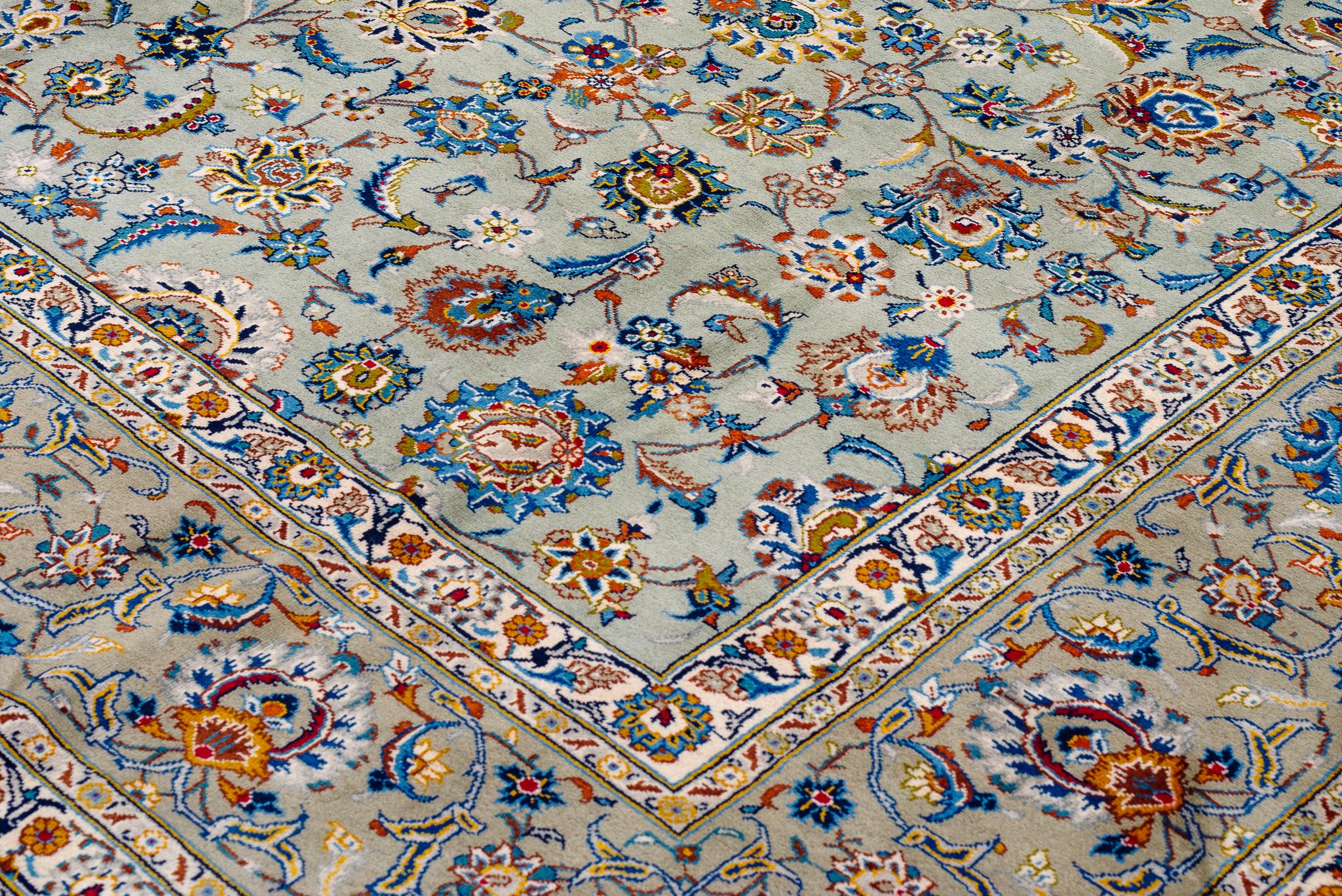 Persischer Kashan-Teppich aus dem 20 im Angebot 1