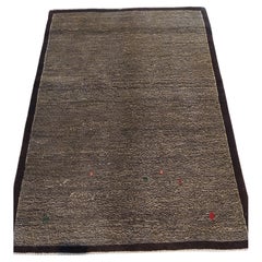 Tappeto persiano Vintage annodato a mano, motivo all over Gabbeh
