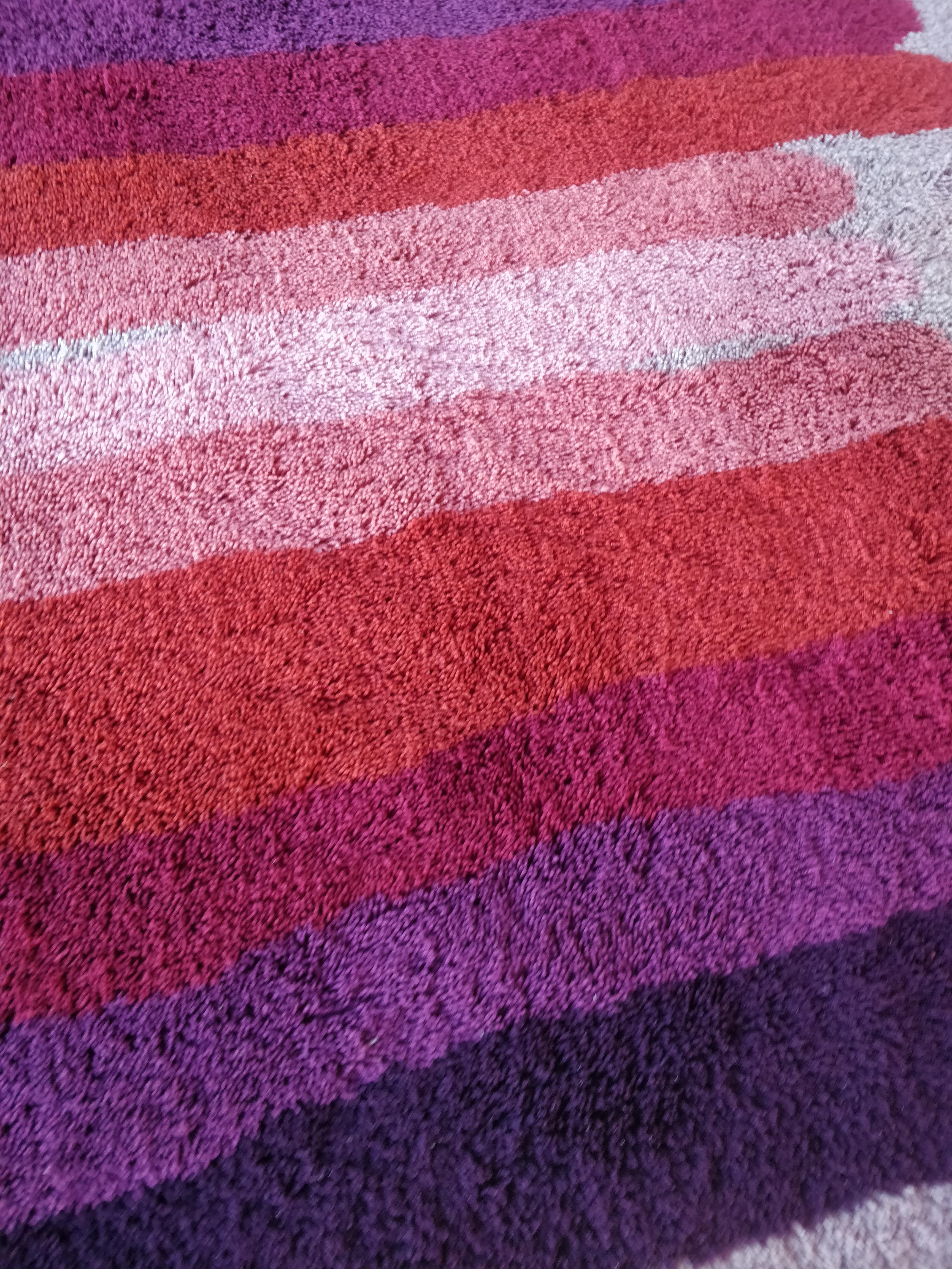 alfombra cuadrada de Desso años 70 en venta 1