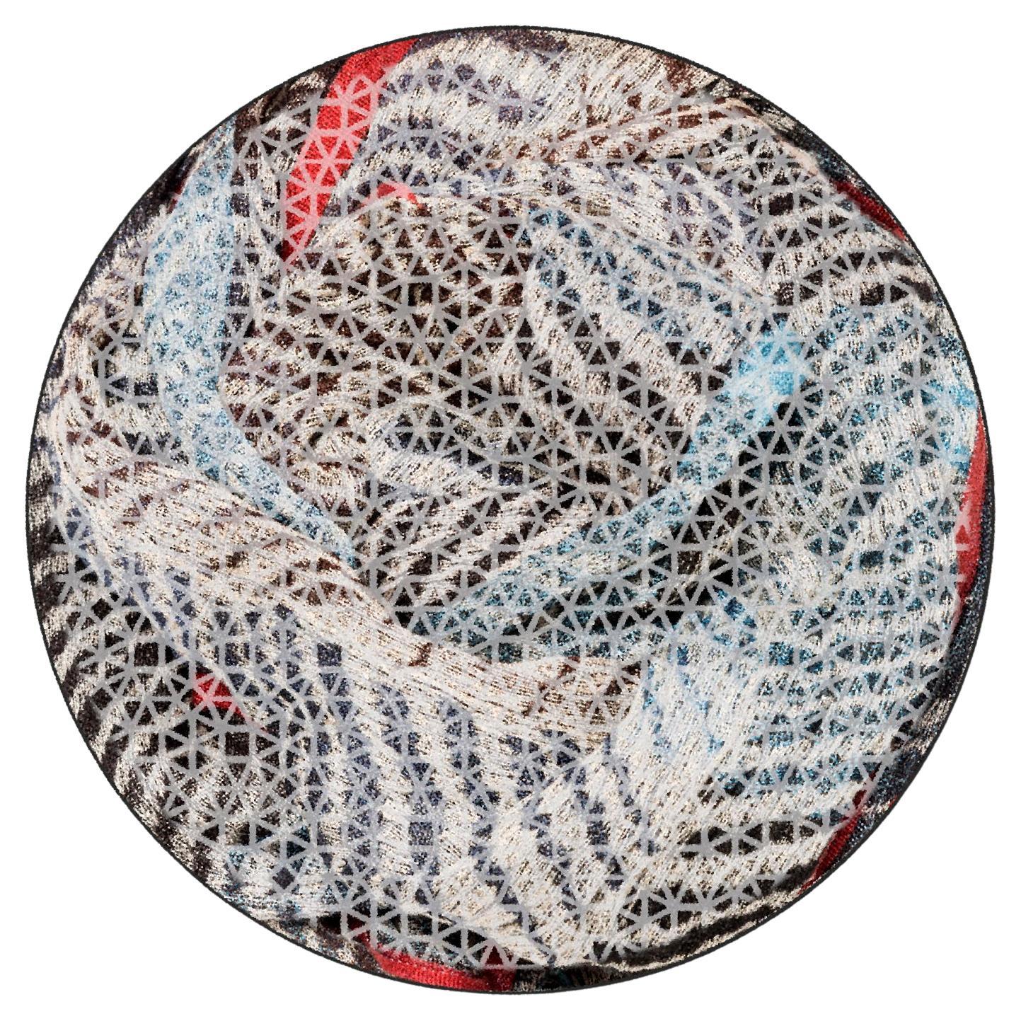 Tappeto Resistente Design Pattern Organici Deanna Comellini rotondo 200 cm