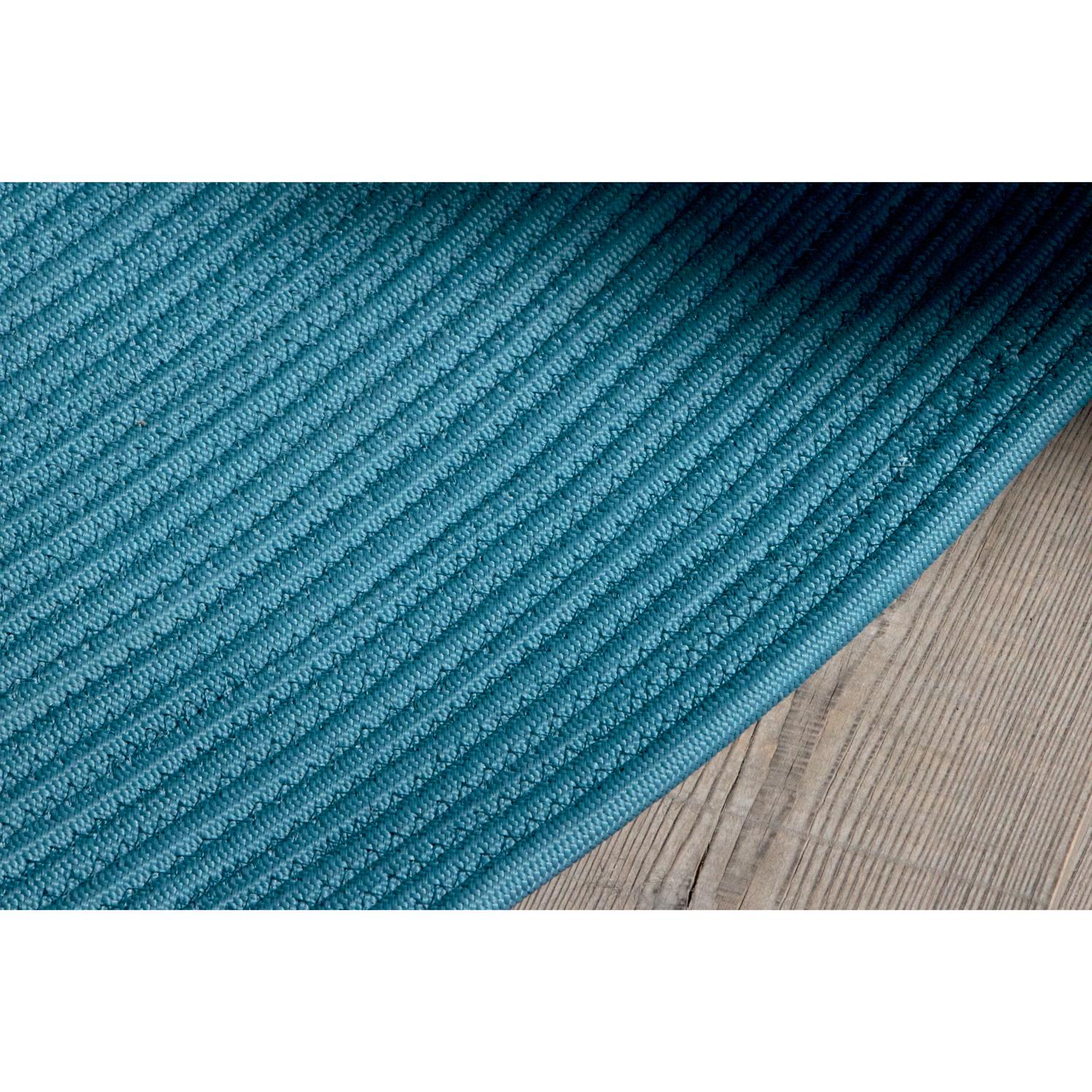 Tappeto Resistente Tondo Azzurro per Indoor Outdoor di Deanna Comellini Ø250 cm (Moderne) im Angebot