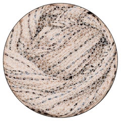 Tappeto Rotondo Design Italiano Pattern Pet Friendly Deanna Comellini 200cm