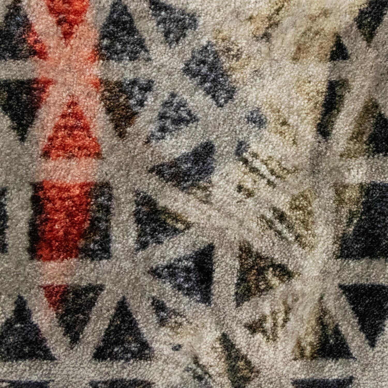 Modern Tappeto Rotondo Design Living Pattern Organico Beige Blu Deanna Comellini 400cm For Sale