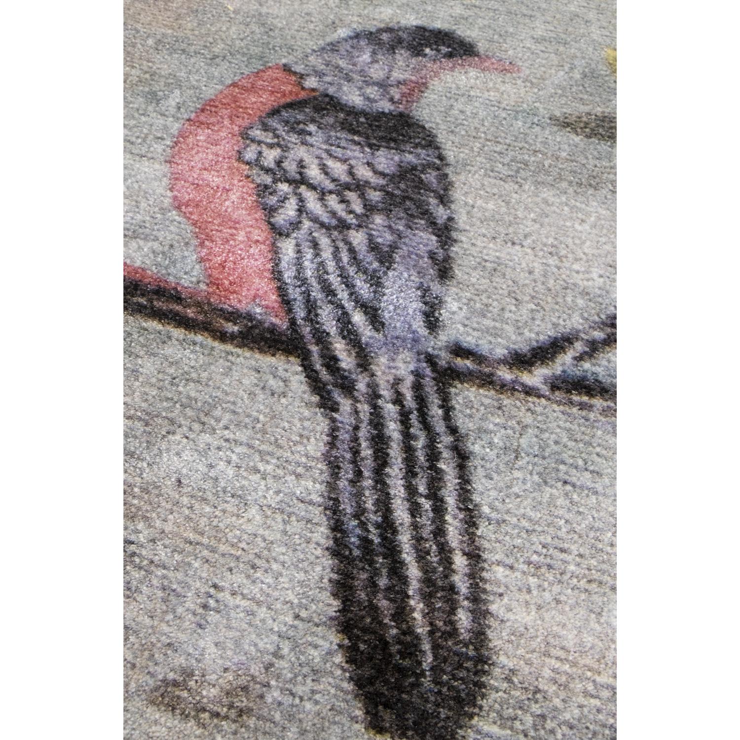 Tappeto rotondo Muster floreale Japan resistente von Deanna Comellini ø 200cm (21. Jahrhundert und zeitgenössisch) im Angebot