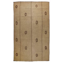 Tapis mauritanien Tapis, Vintage, 20ème siècle, Bois et cuir, En stock