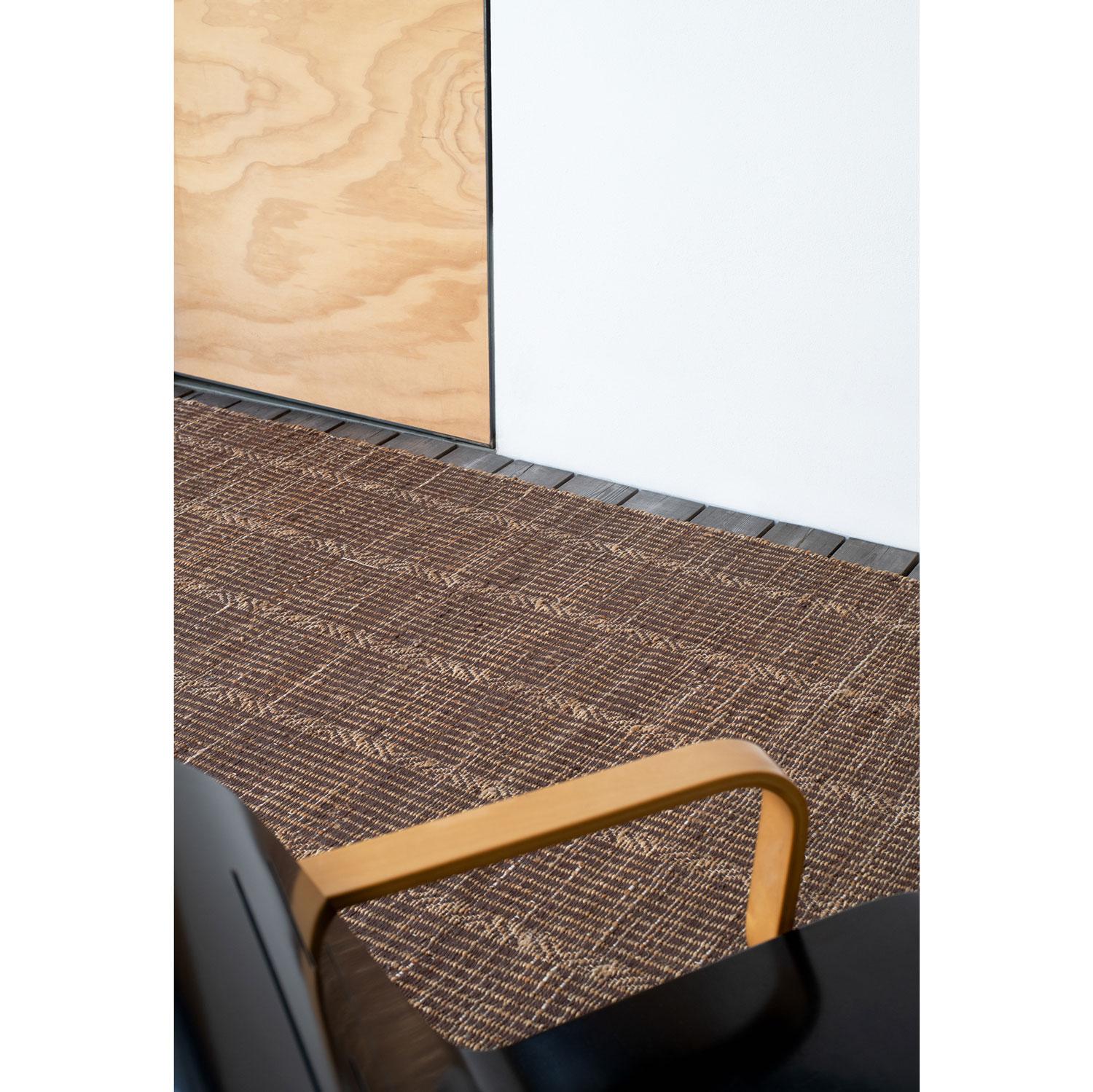 Tissage Tappeto stuoia juta marrone am designs by Deanna Comellini In Stock 250x350cm en vente