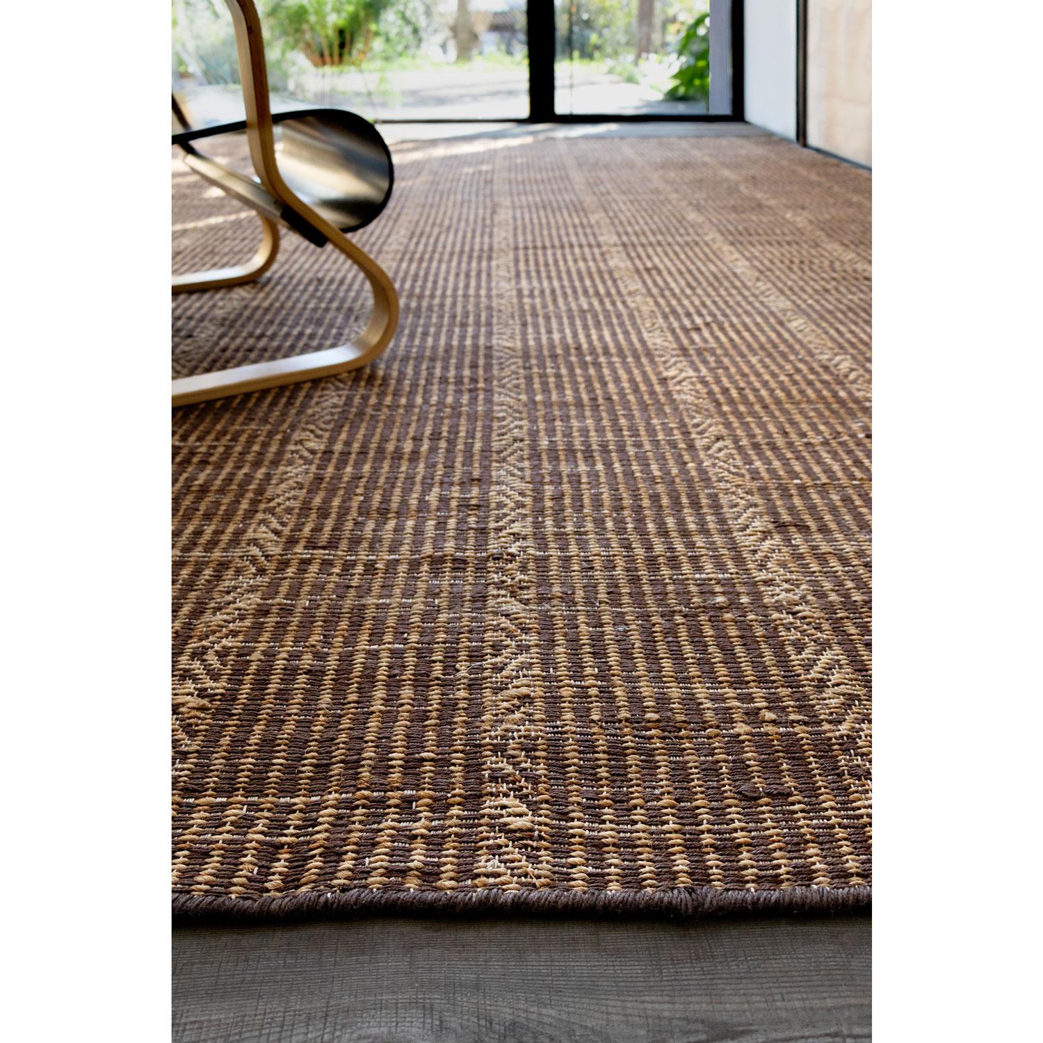 Tappeto stuoia juta marrone am designs by Deanna Comellini In Stock 300x400cm Neuf - En vente à Bologna, IT