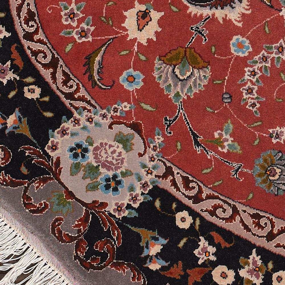 Tabriz rug cod.319 in hand-knotted wool For Sale 4