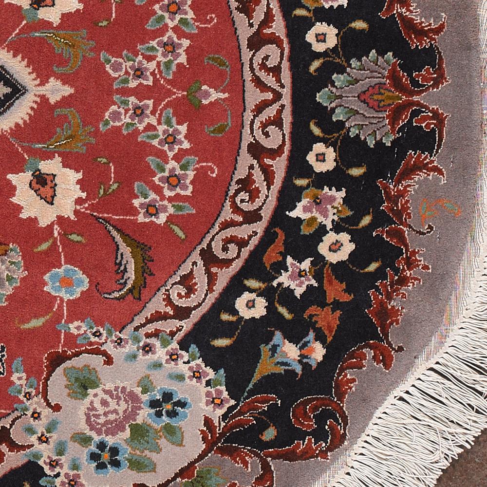 Tabriz rug cod.319 in hand-knotted wool For Sale 1