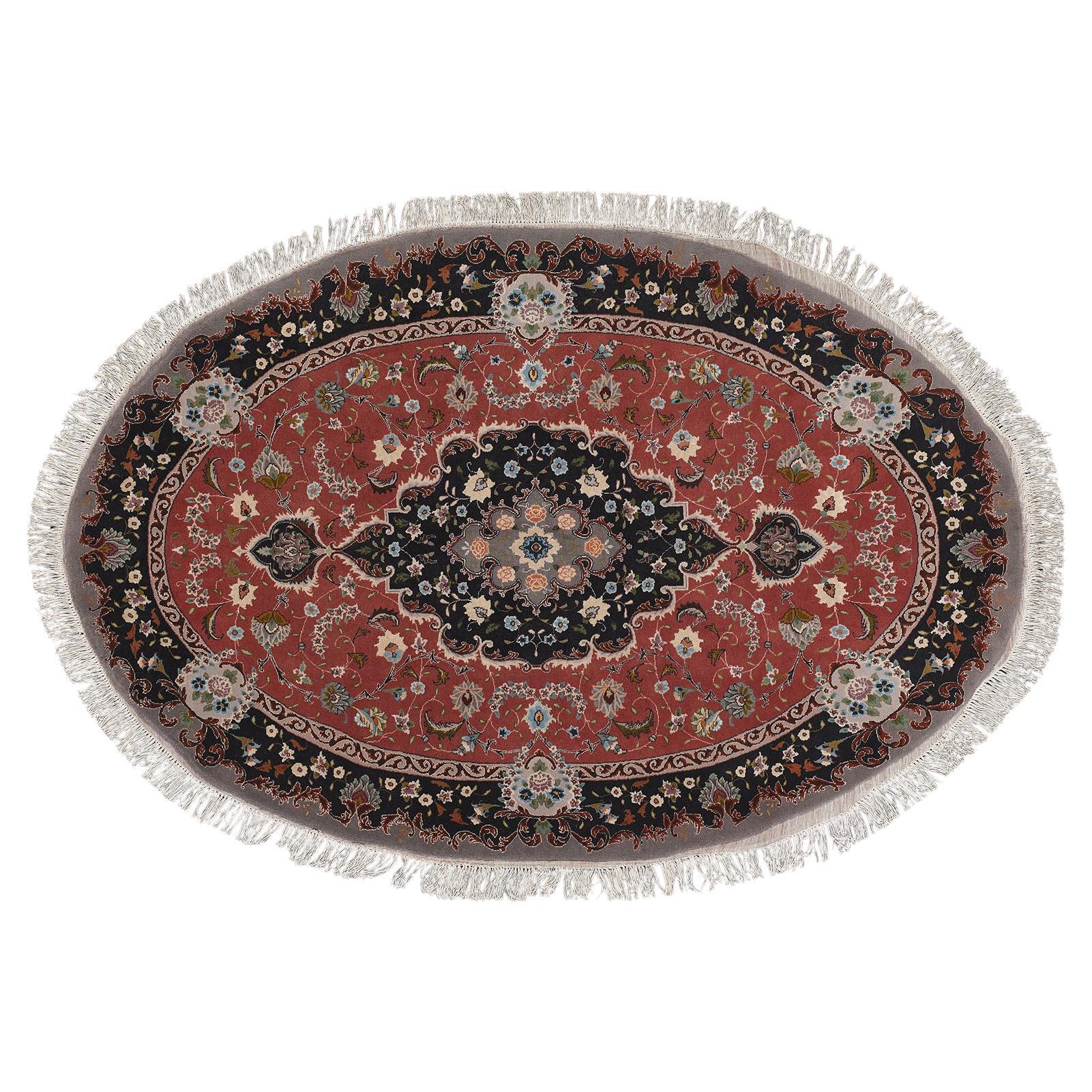 Tabriz Teppich cod.319 aus handgeknüpfter Wolle