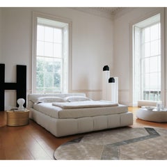 Tappeto Tencel Design Organico Italiano Grigio by Deanna Comellini 190x200cm