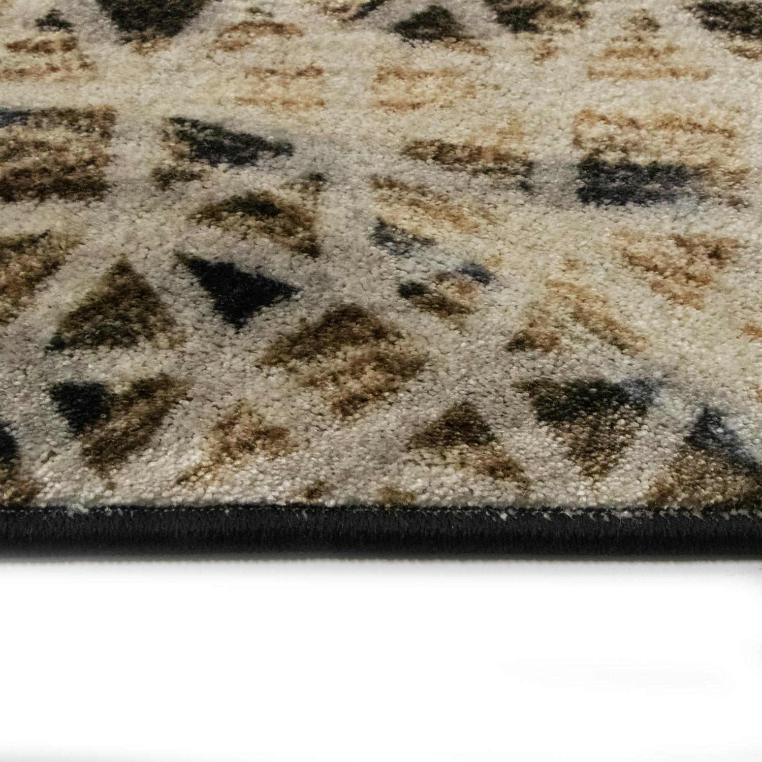 Woven Tappeto Tondo Design Italiano Pattern Beige Pet Friendly Deanna Comellini 400cm For Sale