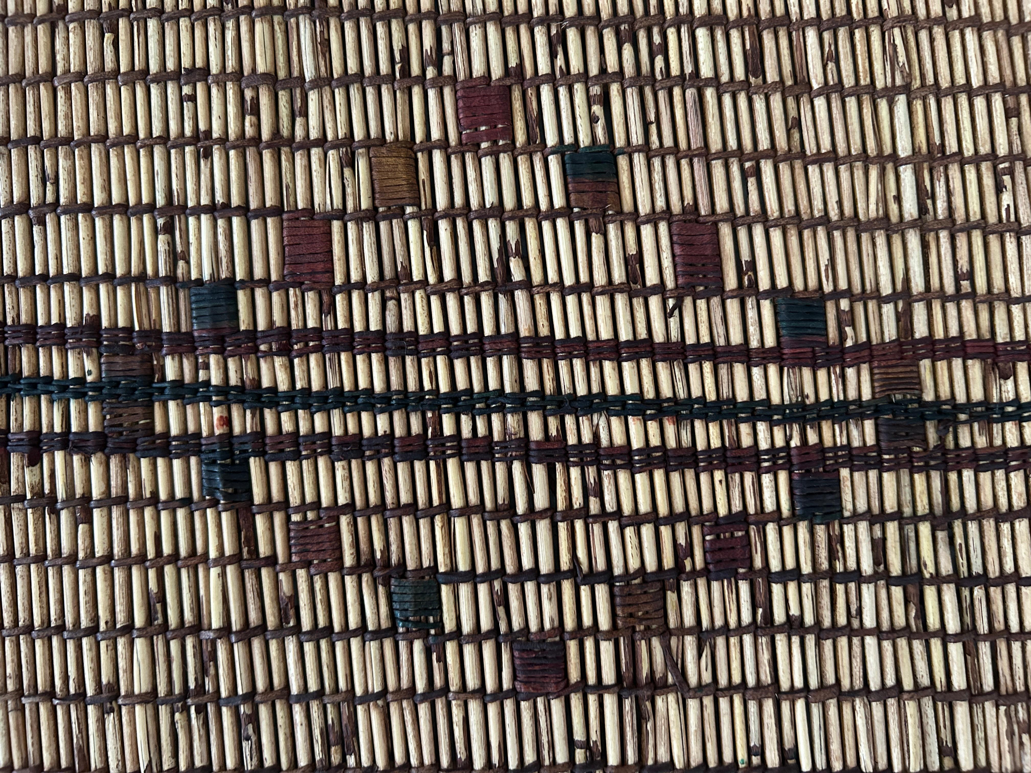 Autre Tapis Touareg Made in Sahara Mauritanien Vintage en bois et cuir en vente