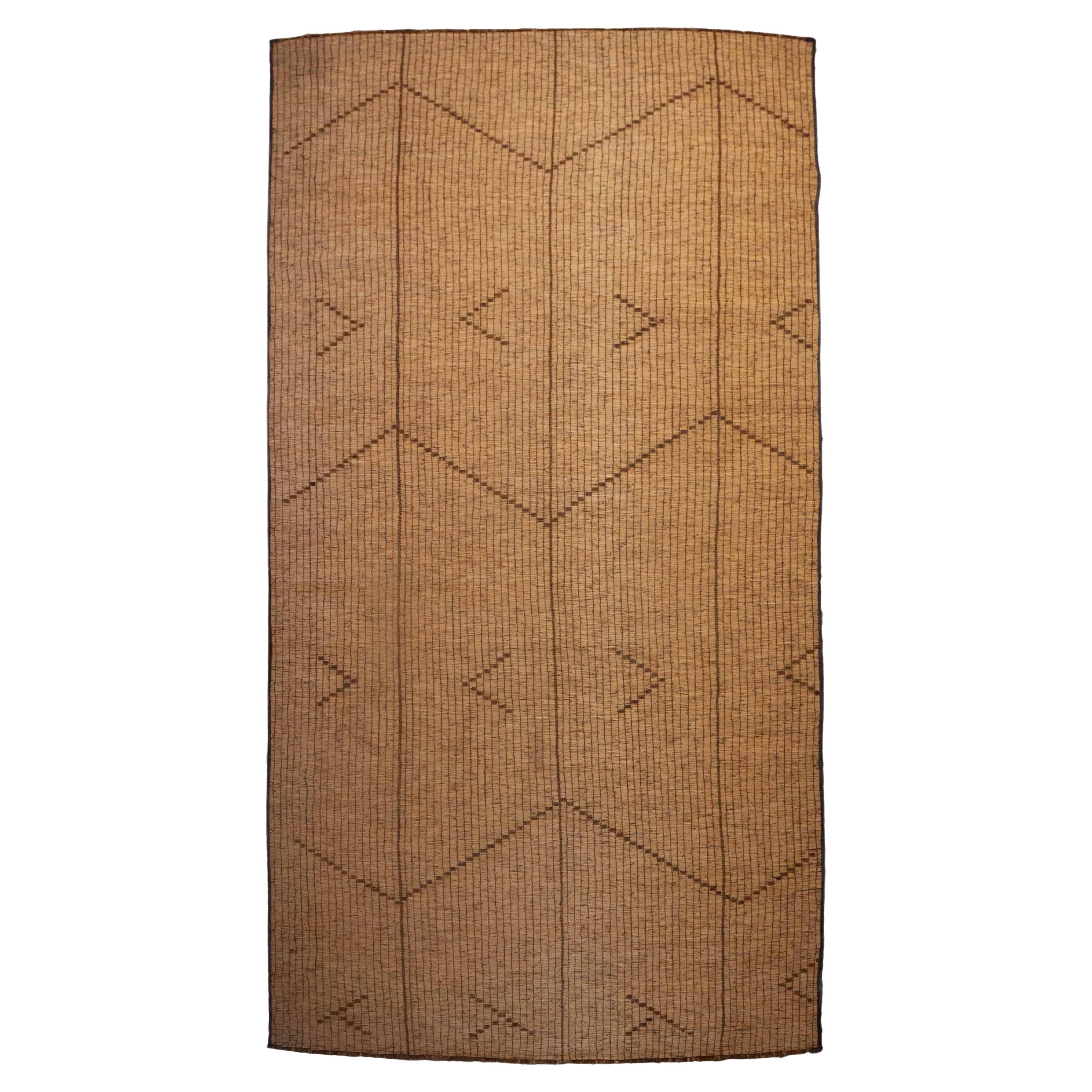 Vintage Tuareg Mats Handmade in Sahara Mauritanian Wood and Natural Leather
