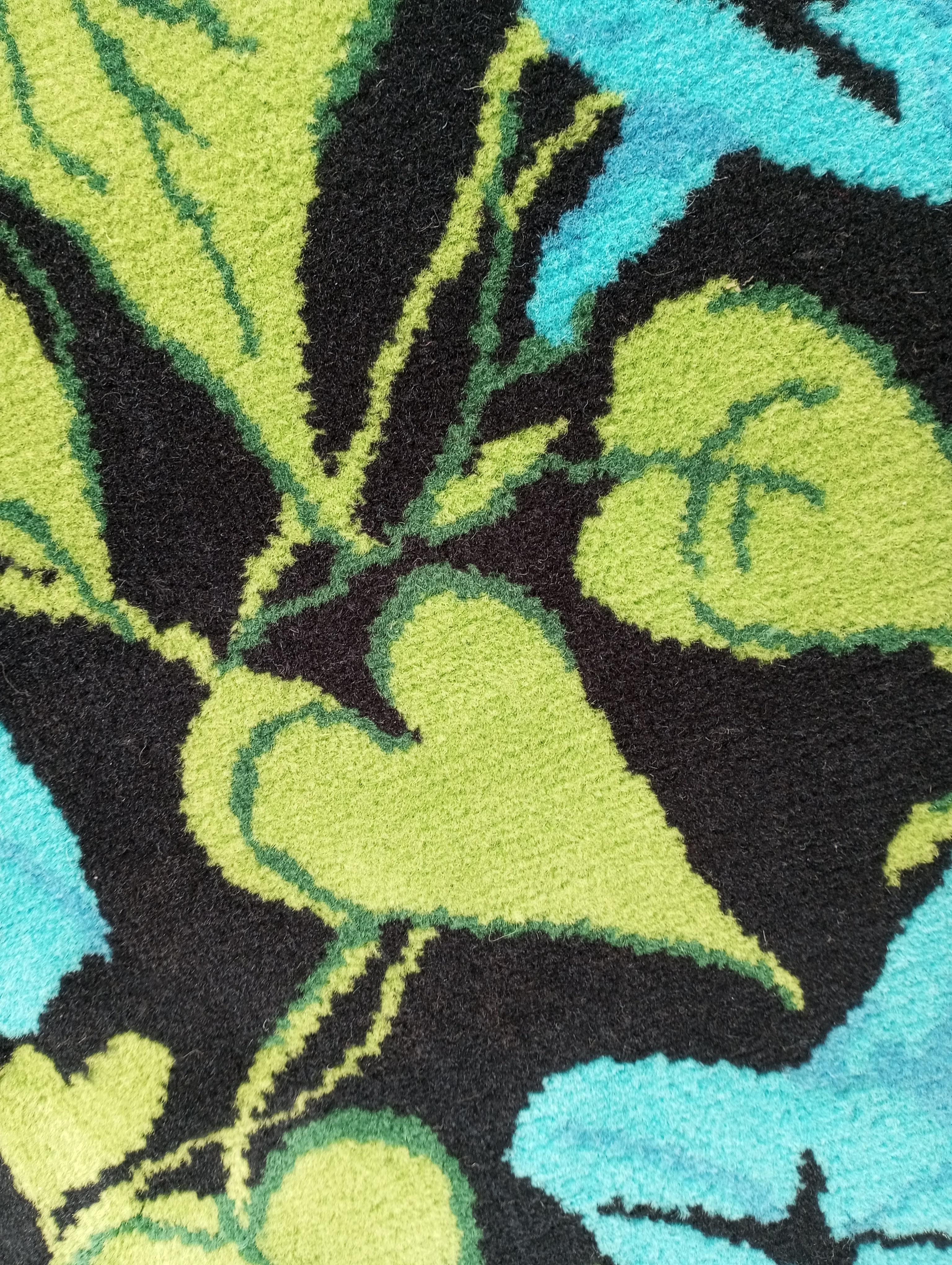Tapis vintage des années 1970  par Kent Scott Bon état - En vente à Firenze, FI