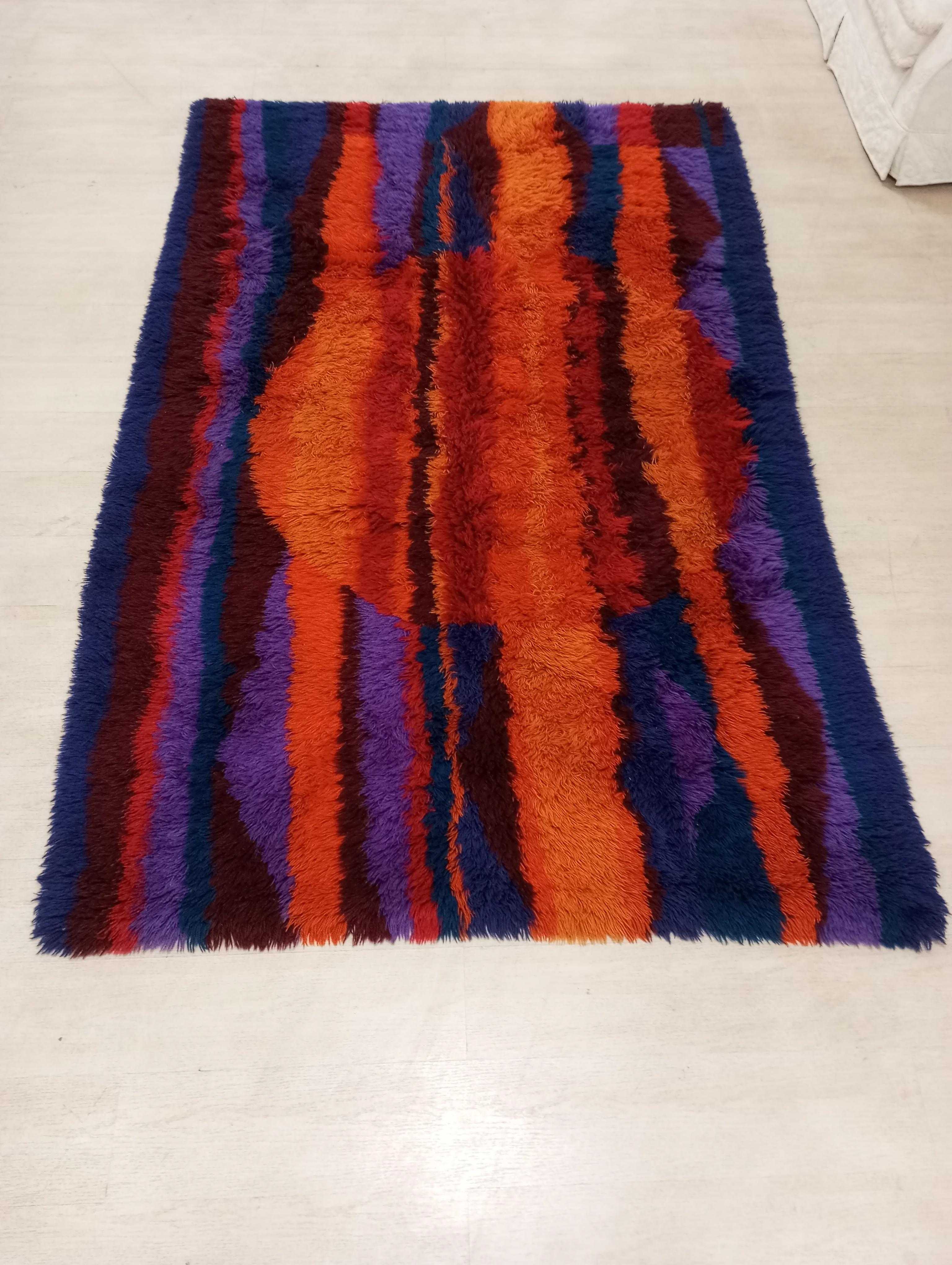 Vintage Ege Tæpper Teppich  Rya, Dänemark im Angebot 6