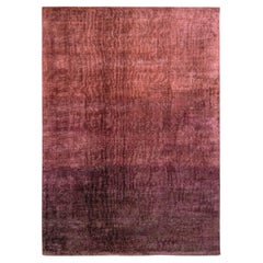 Tapipeto viscosa sostenibile rosso rubino magenta par Deanna Comellini 250 x 350 cm