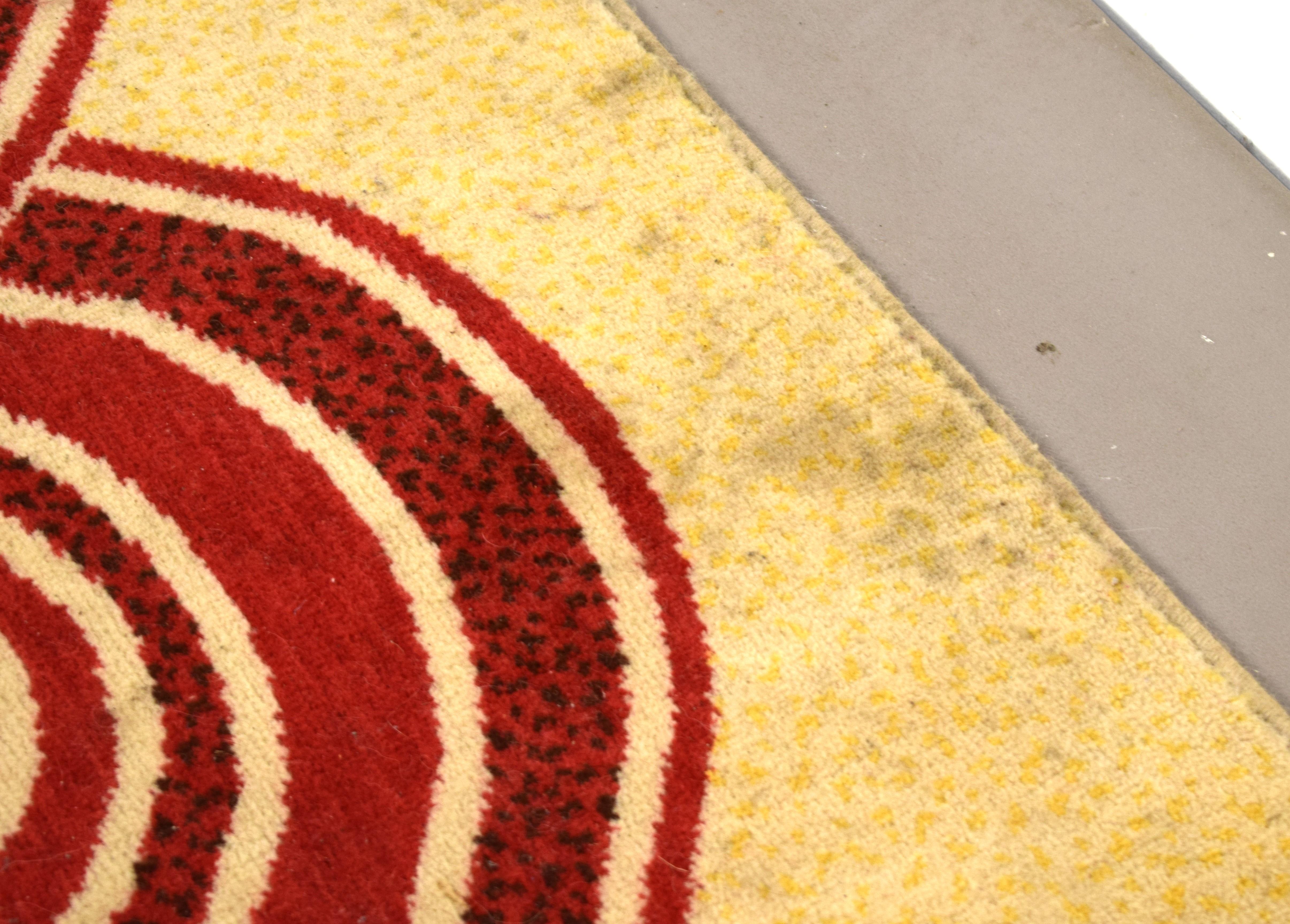 Late 20th Century Wool rug, Italy, 1970s. For Sale