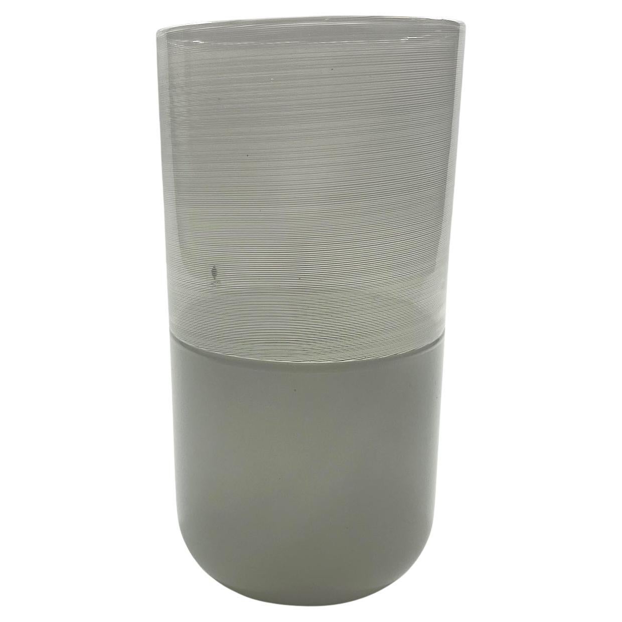 Tappio Wirkkala für Venini Incalmo 1/2 Filigrane Vase, Tappio im Angebot