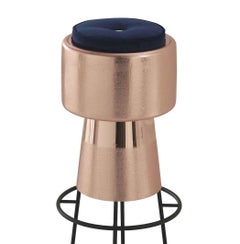 Tappo Copper Bar Stool by NOOII