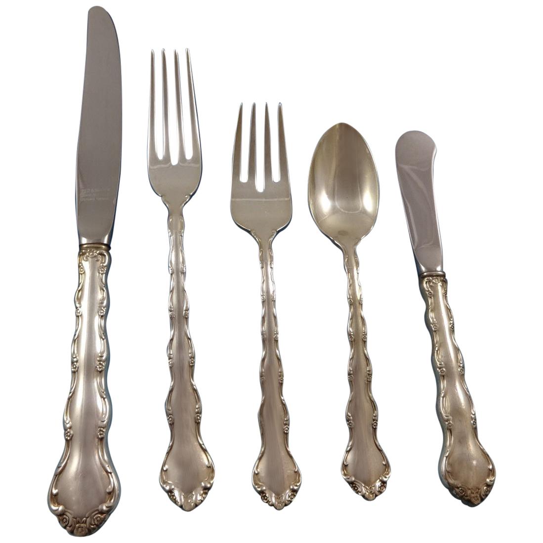 Tara by Reed and Barton Sterling Silver Flatware Set for 8 Service 44 Pieces