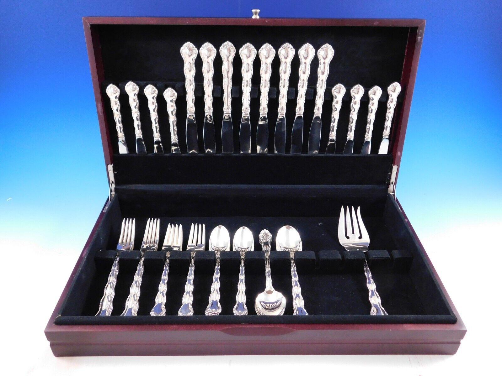 Beautiful Tara by Reed & Barton sterling silver Flatware set - 49 pieces. This set includes:

8 Knives, 9 1/8