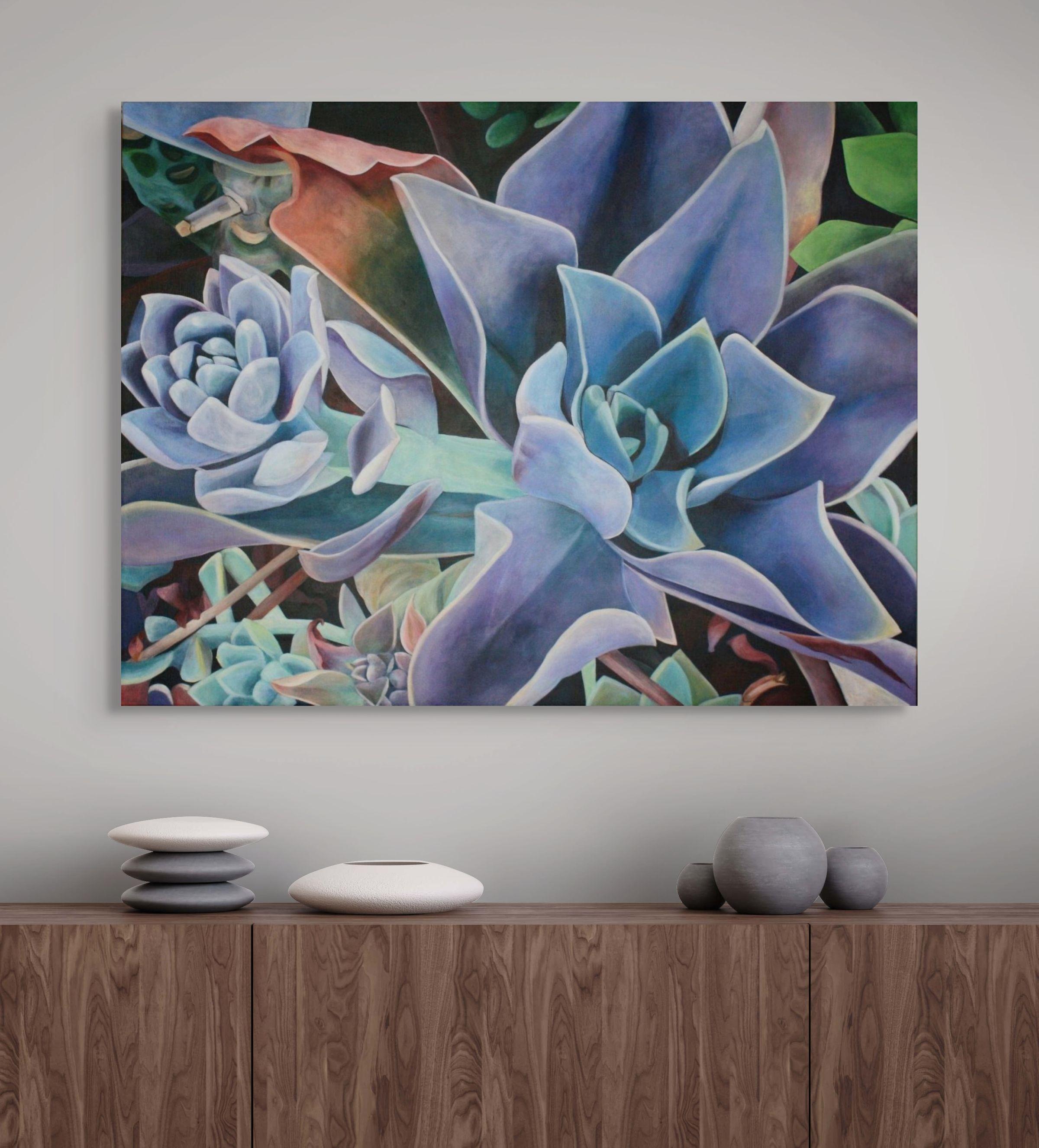 Ein Familienporträt – Painting von Tara Esperanza