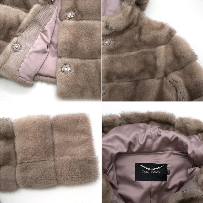 tara jarmon pink coat