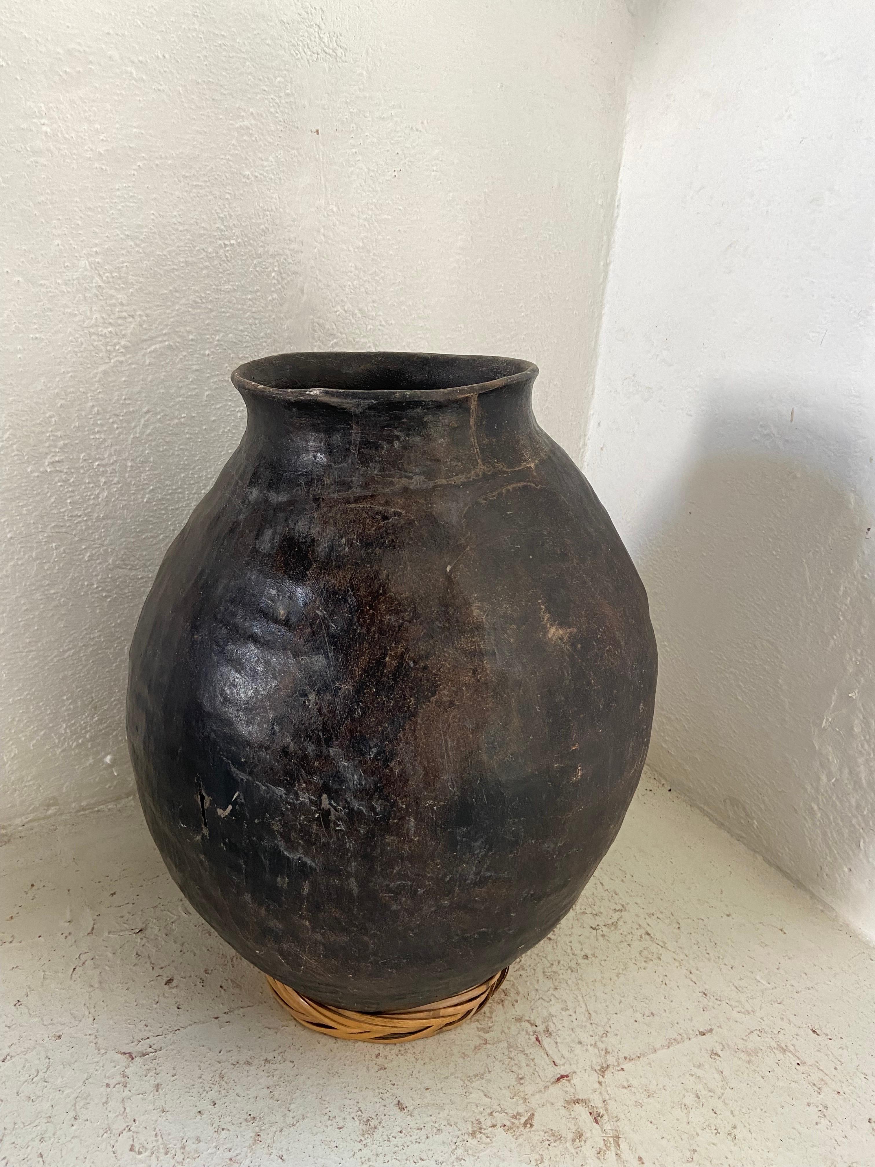 Tarahumara Ceramic Water Vessel from Mexico, circa Early 1900s 1