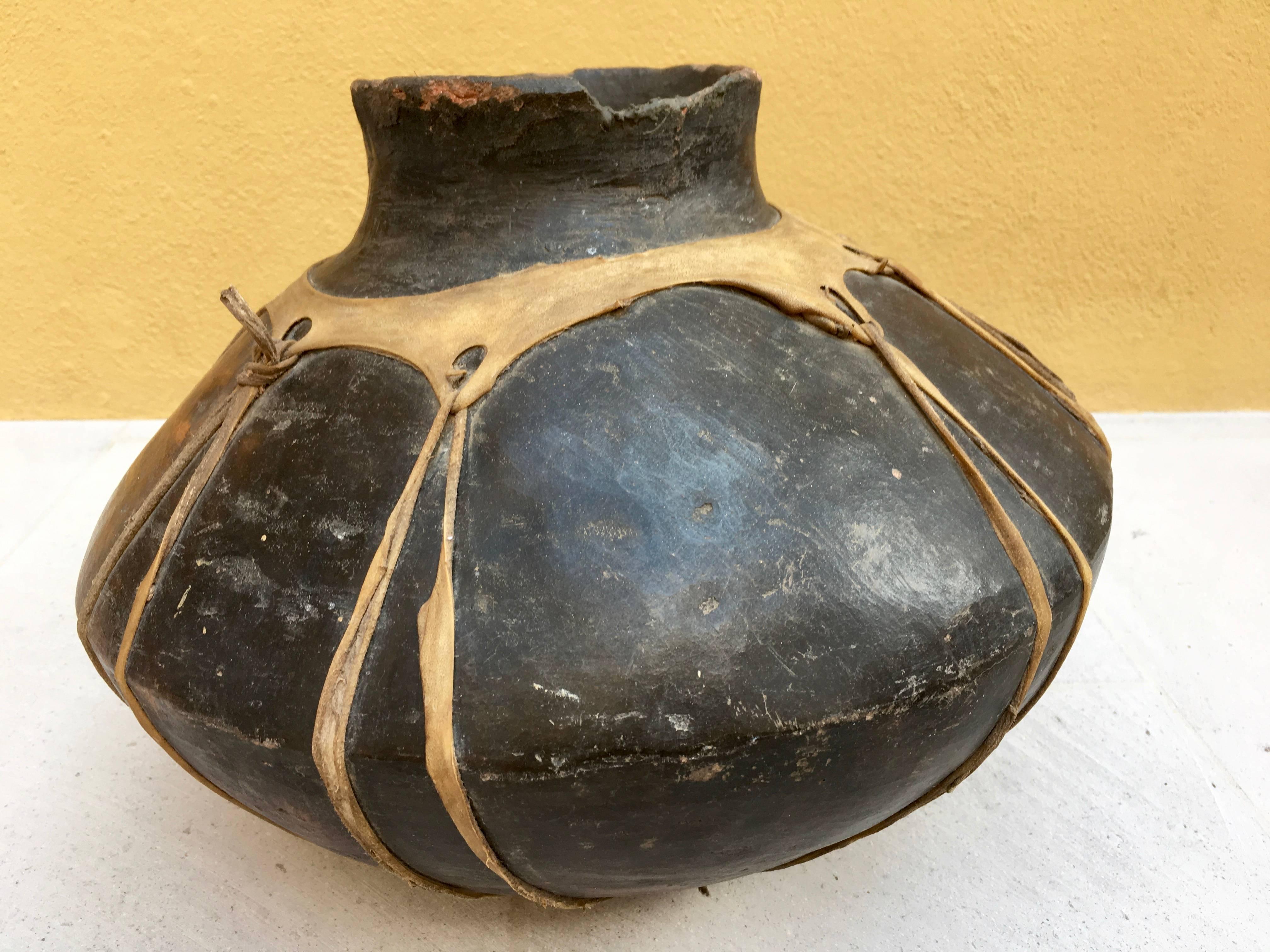 Fired Tarahumara Water Pot from Northern Mexico