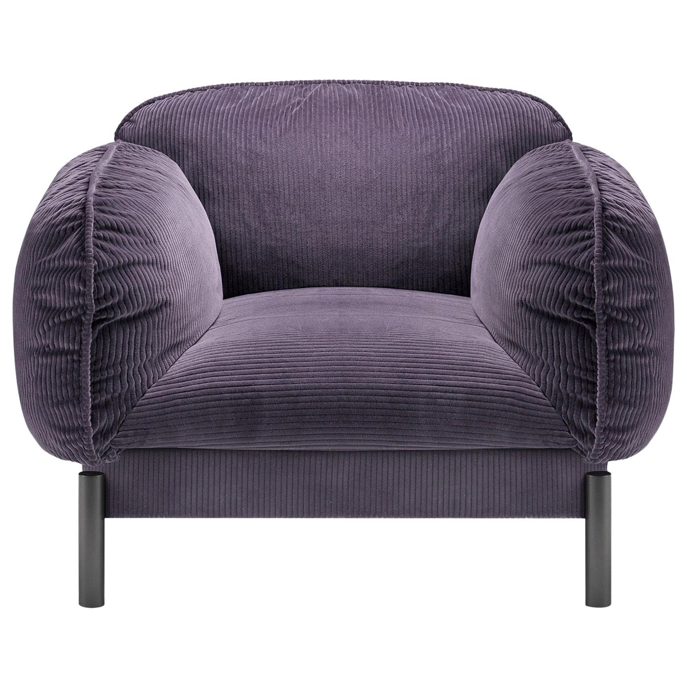 Tarantino Purple Lounge Chair