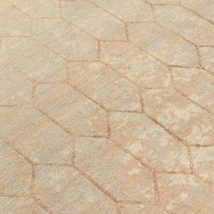 Beigefarbener Taranto-Teppich von Gio Ponti