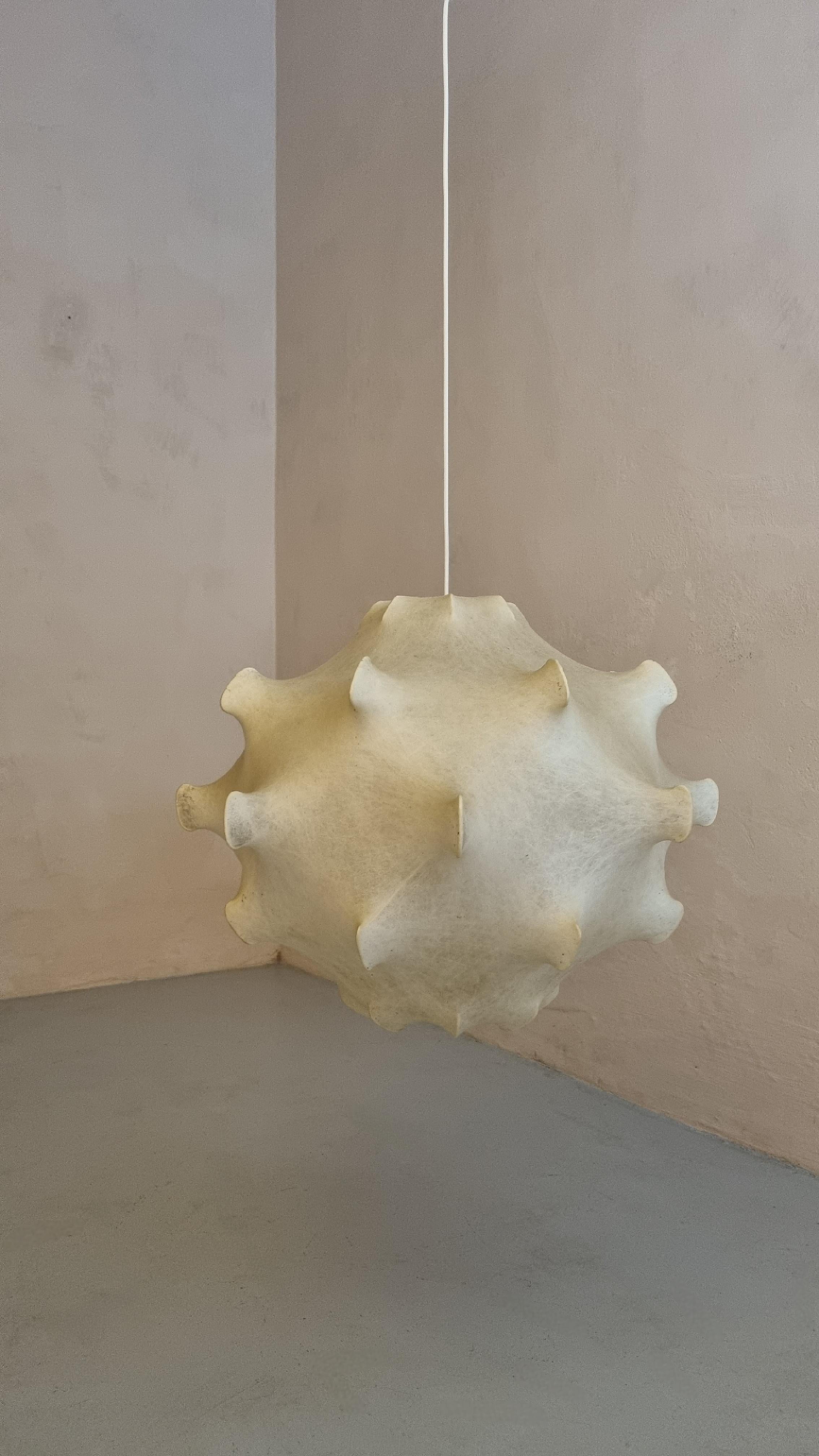 Mid-Century Modern Taraxacum ceiling lamp by Achille and Pier Giacomo Castiglioni for Flos, 1960