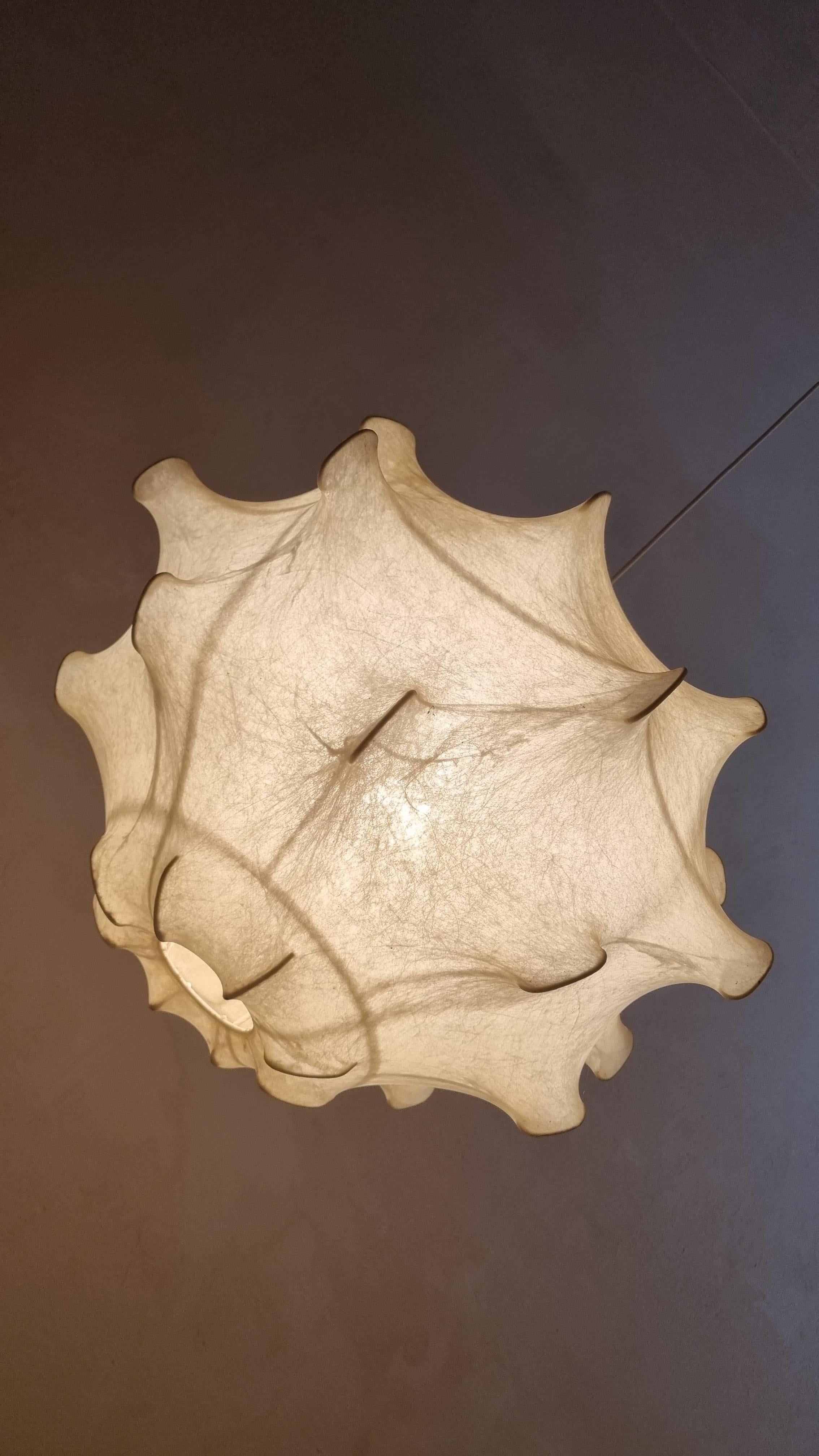 Taraxacum ceiling lamp by Achille and Pier Giacomo Castiglioni for Flos, 1960 In Excellent Condition In Arezzo, Italy