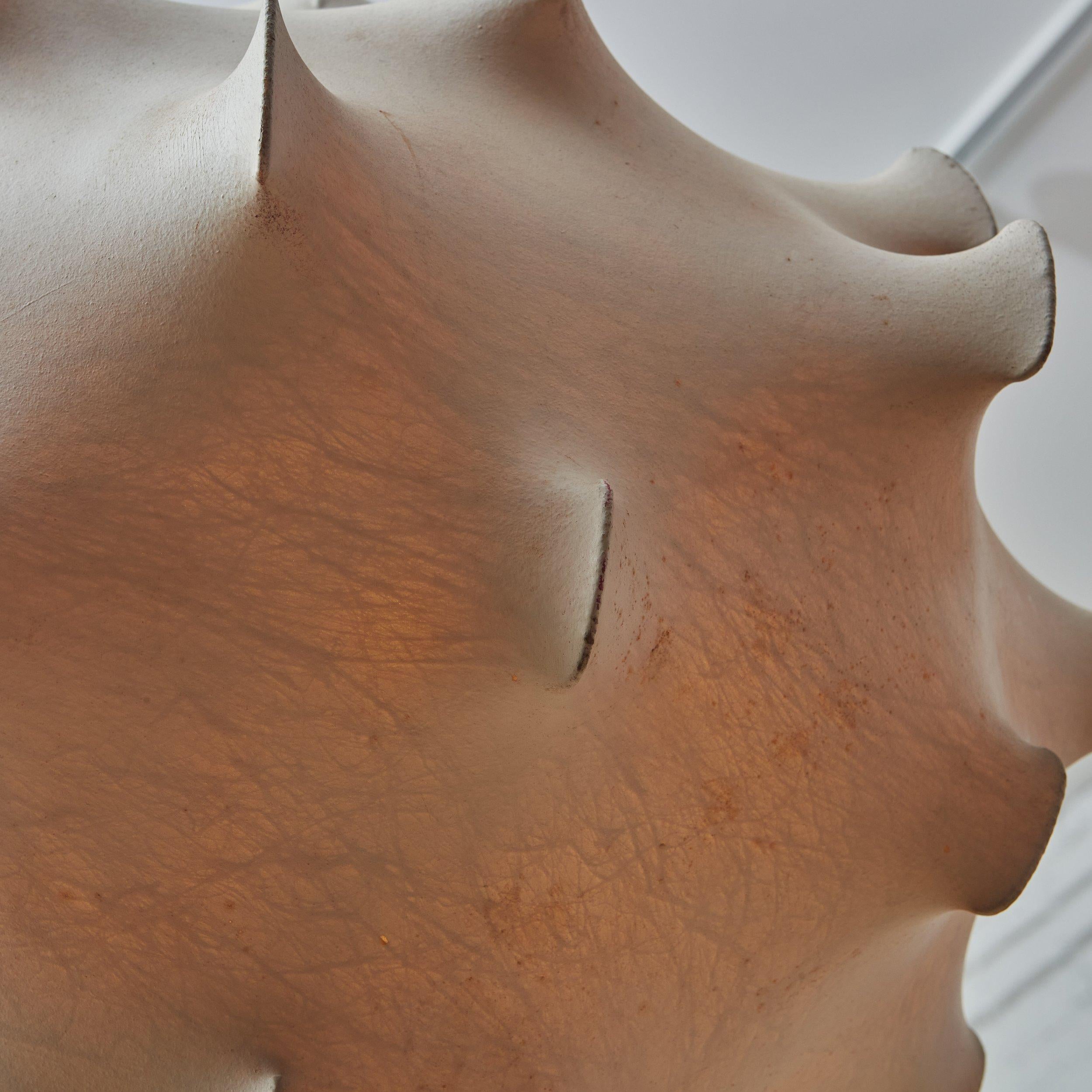 Resin Taraxacum Cocoon Pendant by Achille & Pier Giacomo Castiglioni for Flos, Italy