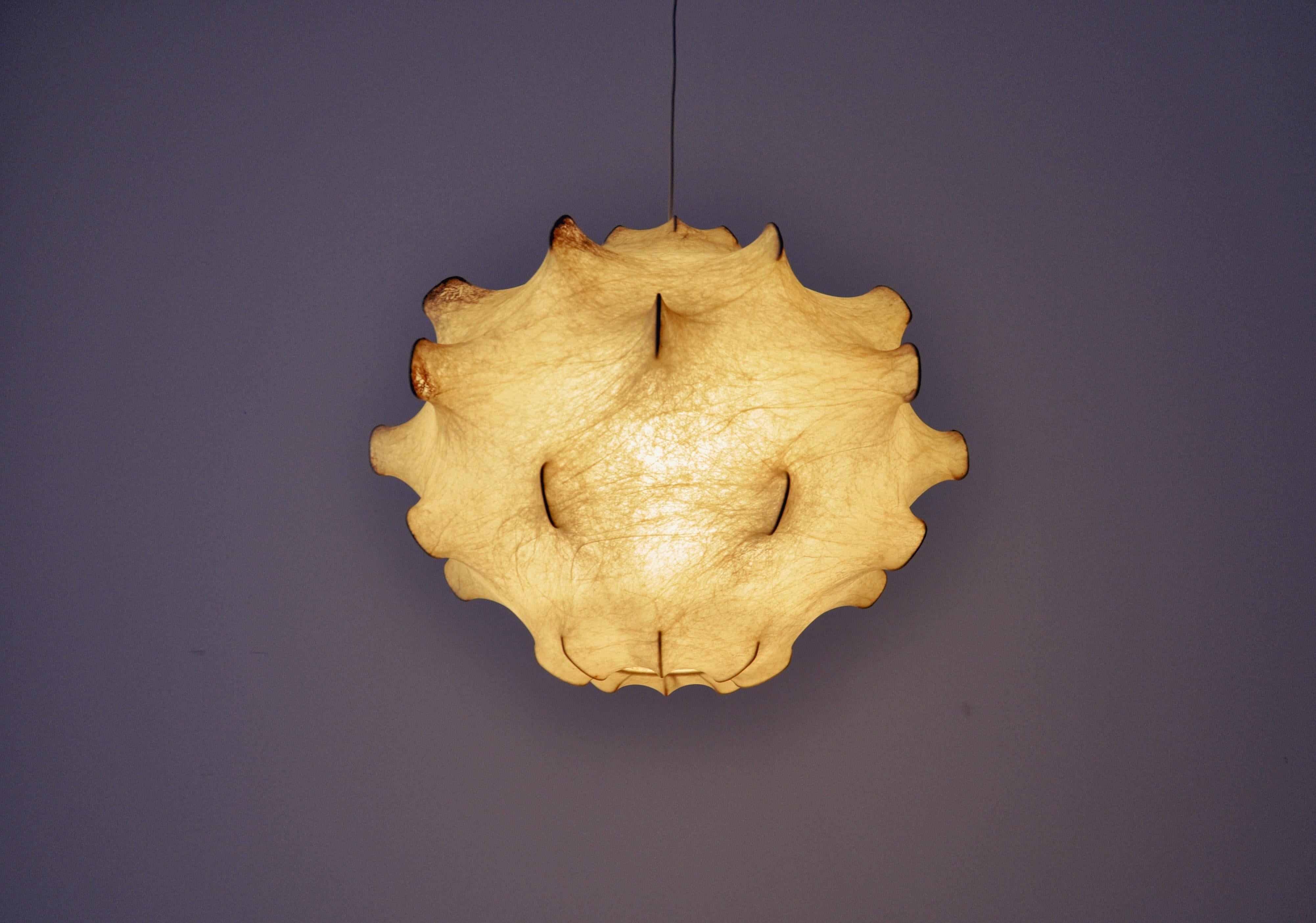 Mid-Century Modern Taraxacum hanging lamp by Achille & Pier Giacomo Castiglioni for Flos, 1960s For Sale