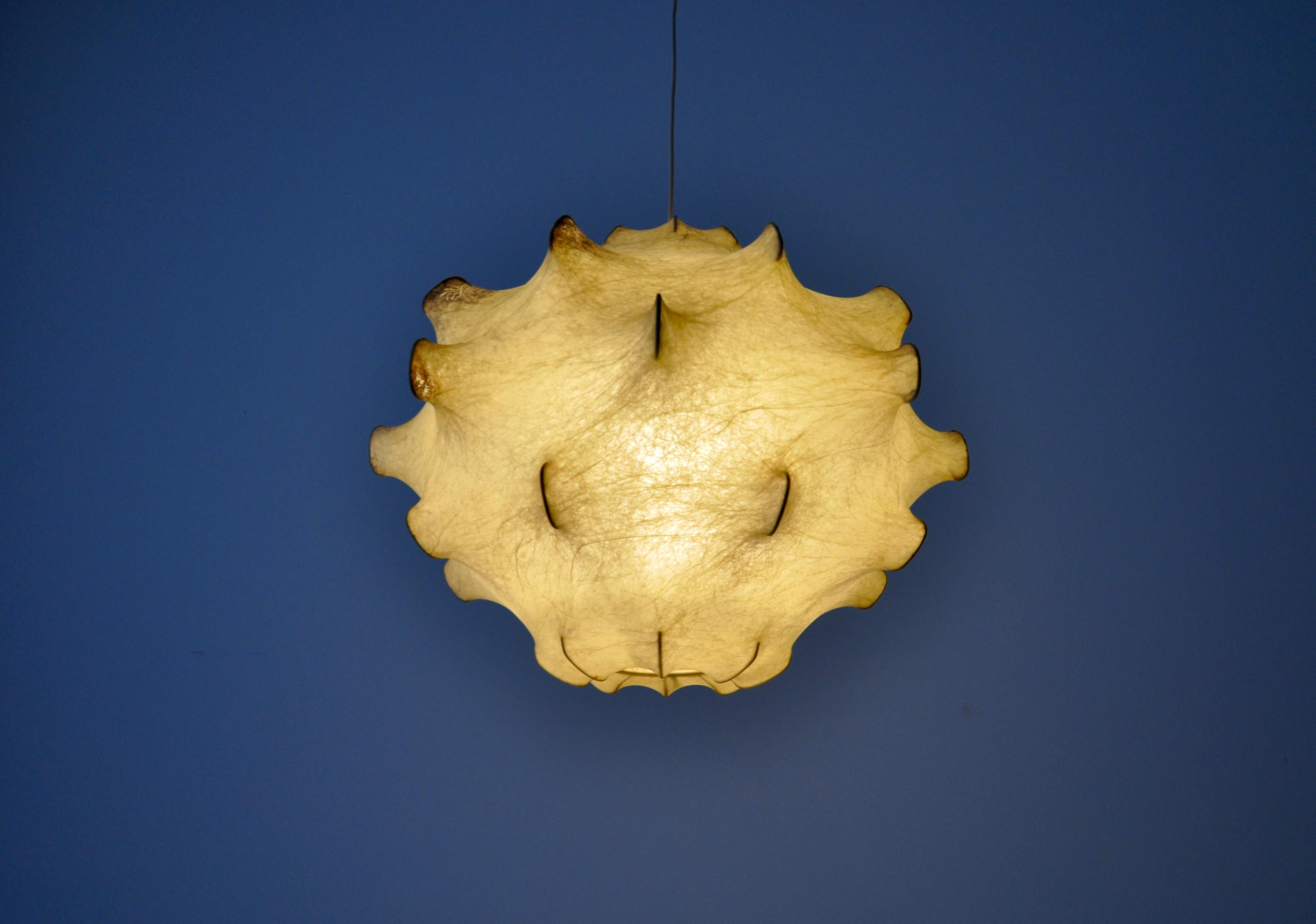 Metallo Lampada a sospensione Taraxacum di Achille and Pier Giacomo Castiglioni per Flos, anni '60