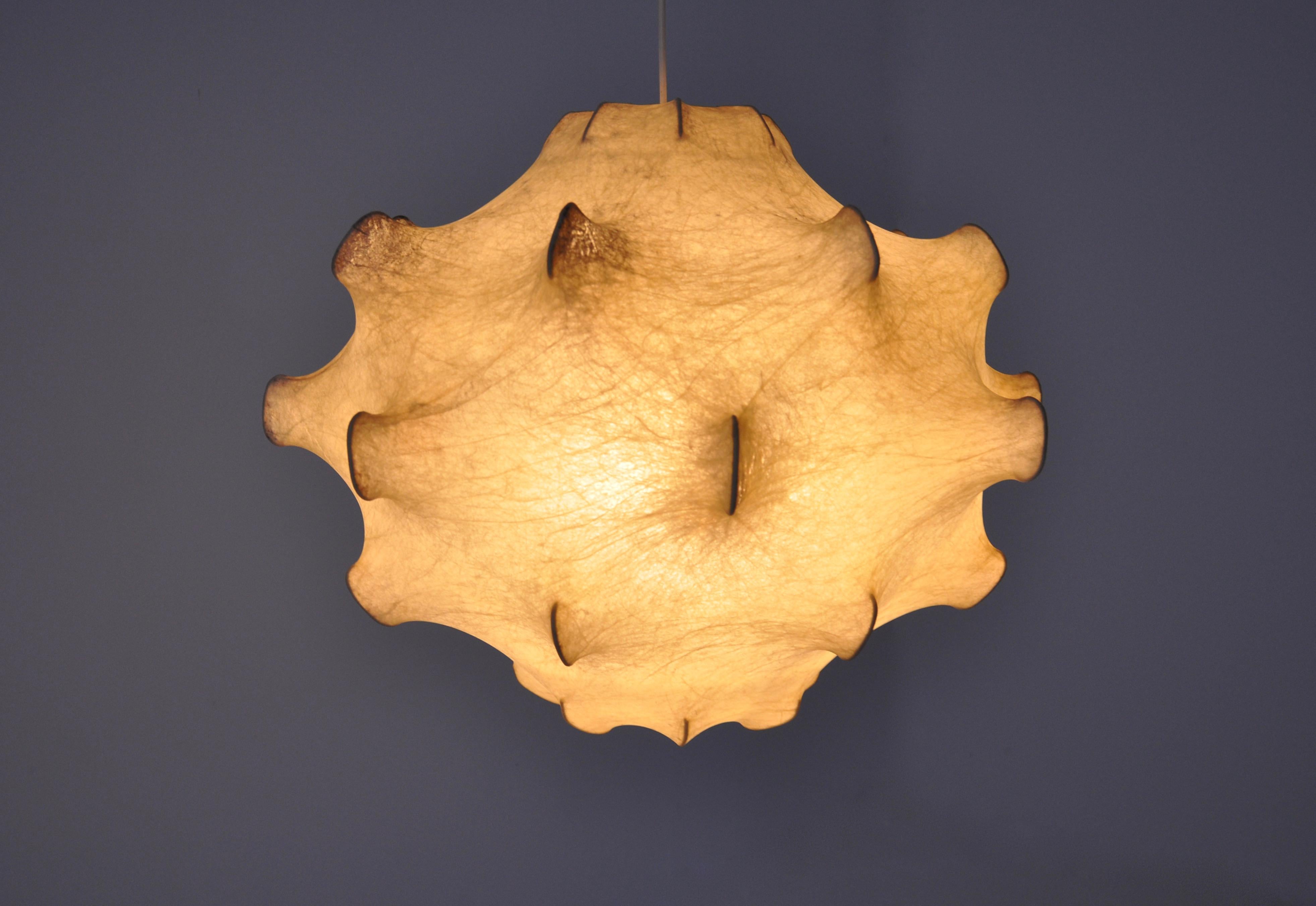 Metal Taraxacum hanging lamp by Achille & Pier Giacomo Castiglioni for Flos, 1960s For Sale