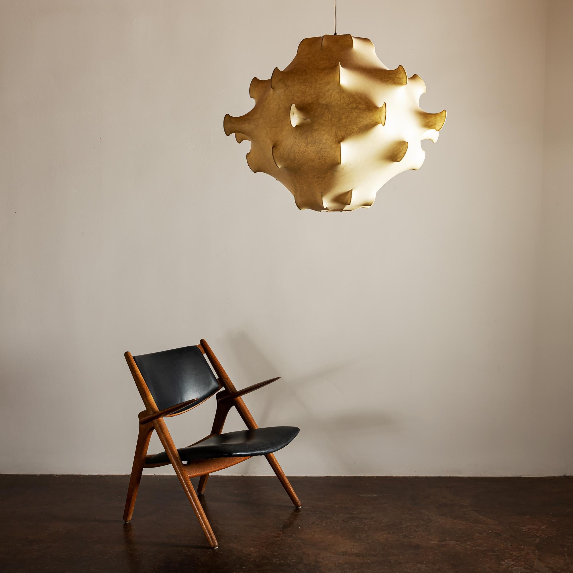 Taraxacum Pendant by Achille & Pier Giacomo Castiglioni, Italy, 1960s In Good Condition In Sylacauga, AL