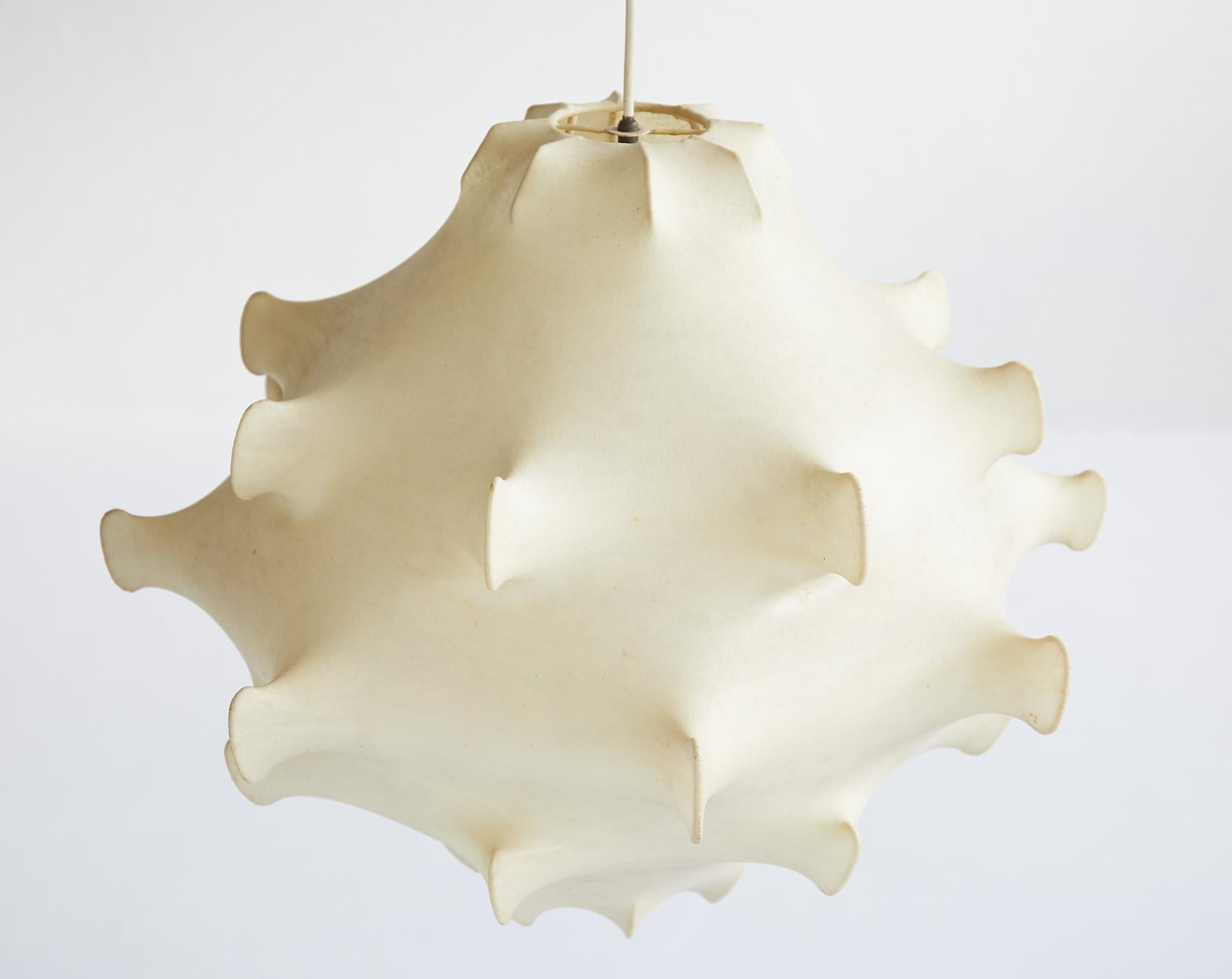 Resin Taraxacum Pendant Light by Achille and Pier Giacomo Castiglioni, Flos Italy 1960