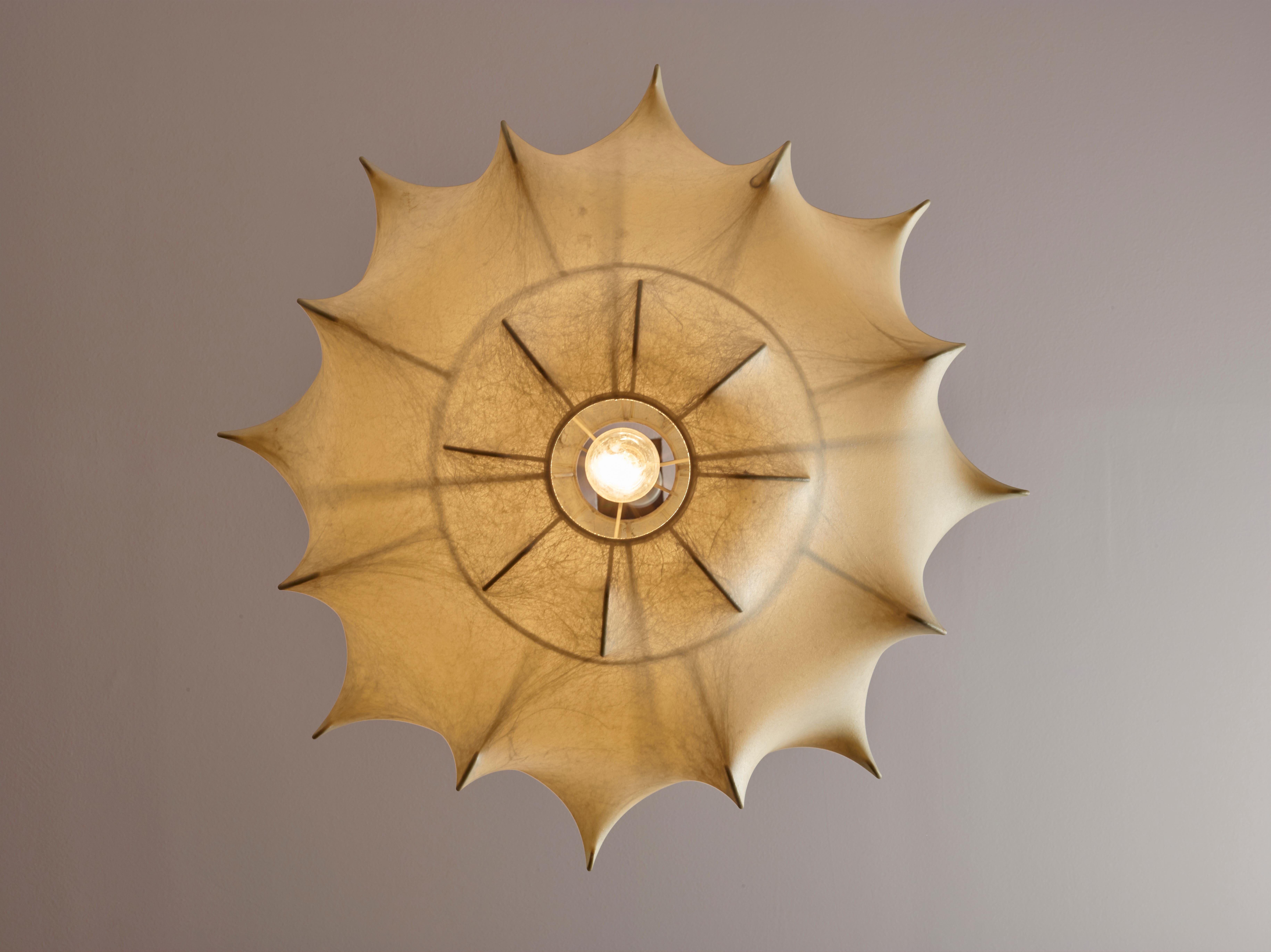 Metal Taraxacum Pendant Light by Achille & Pier Giacomo Castiglioni, Flos, Italy, 1960