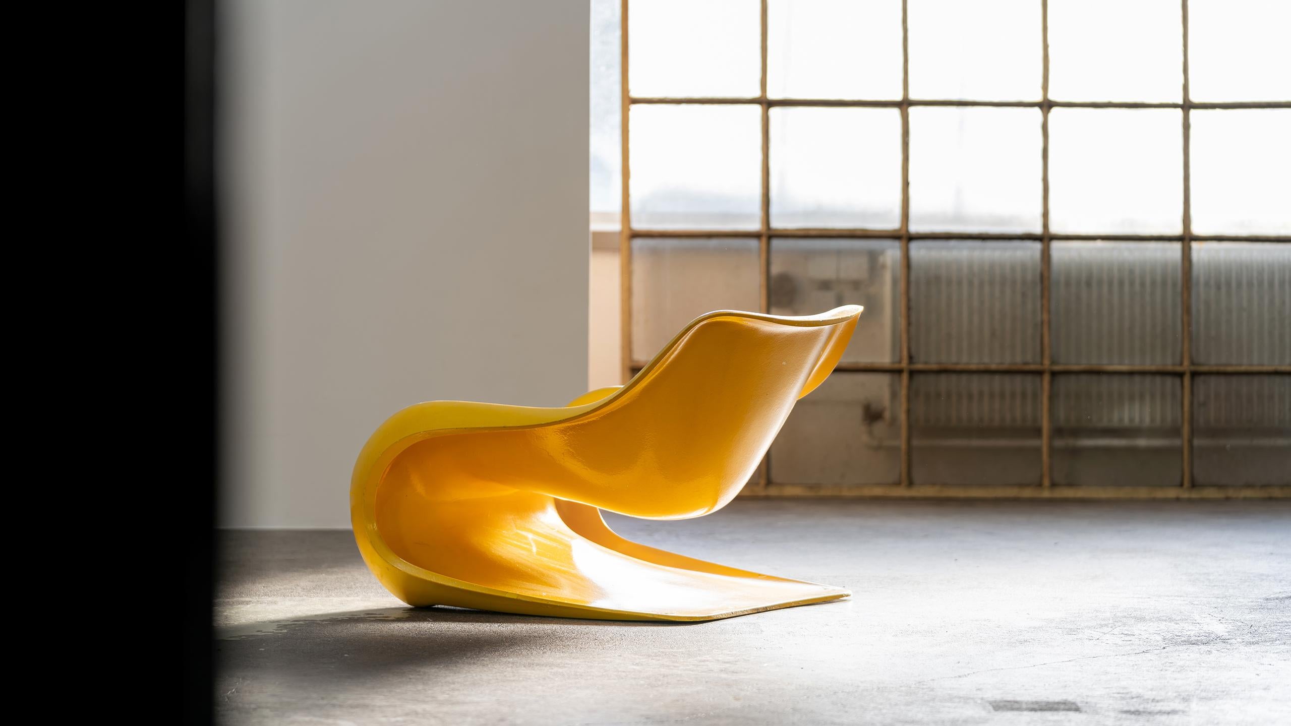 Hand-Crafted Targa Chair by Klaus Uredat, 19709 for Horn Collection, Germany - Organic Design