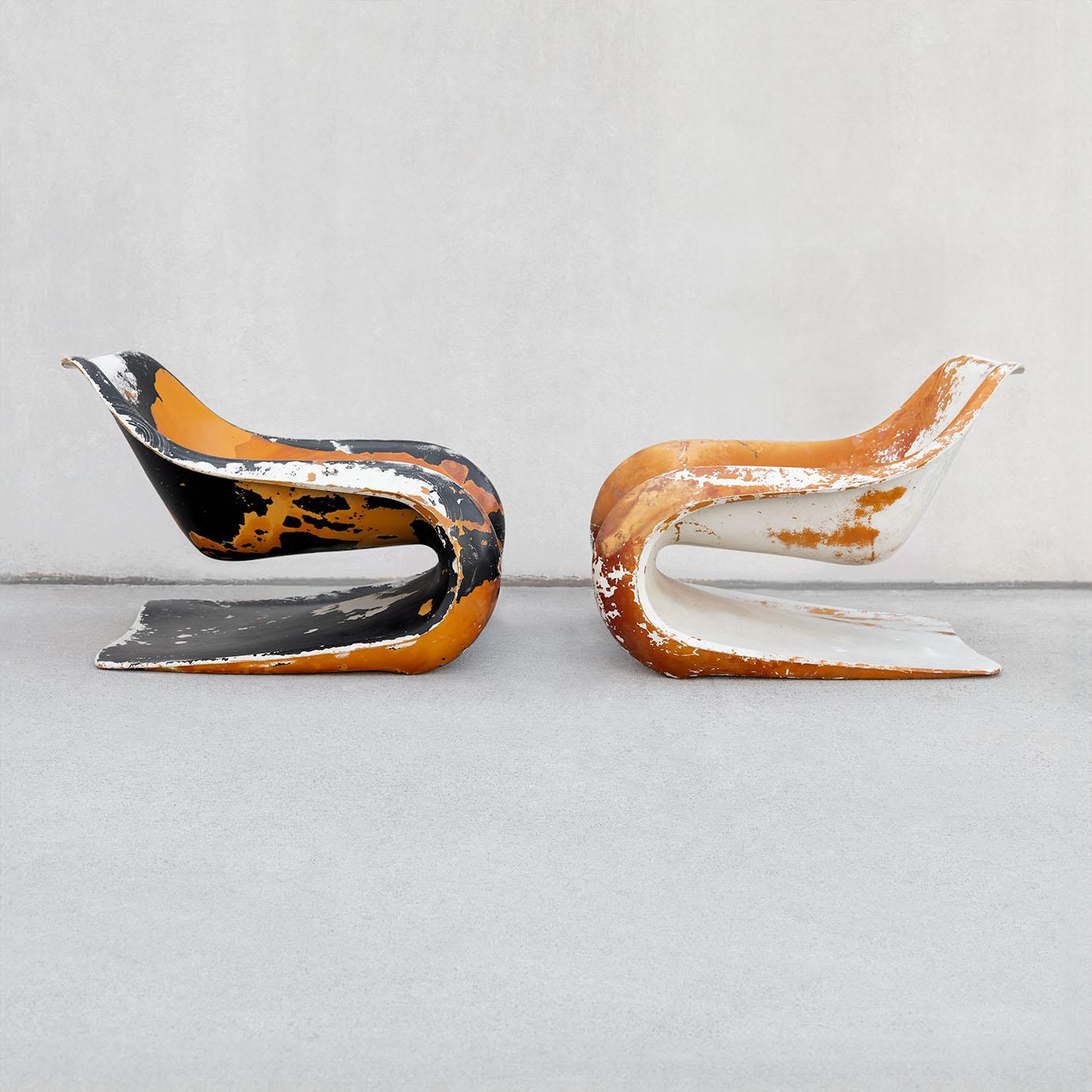 Molded Targa Chair by Klaus Uredat for Horn Collection For Sale