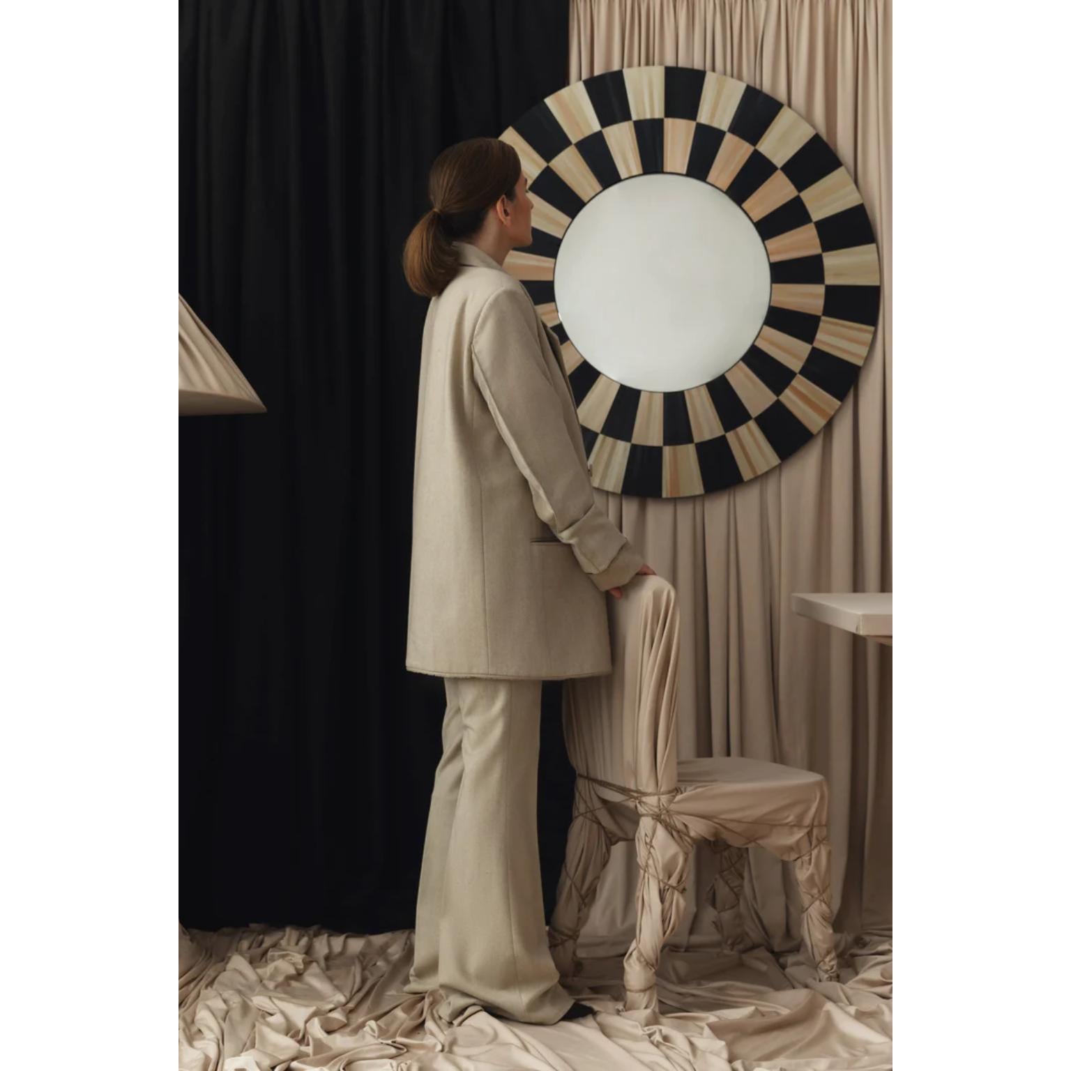 Contemporary Target Wall Mirror by Ruda Studio For Sale