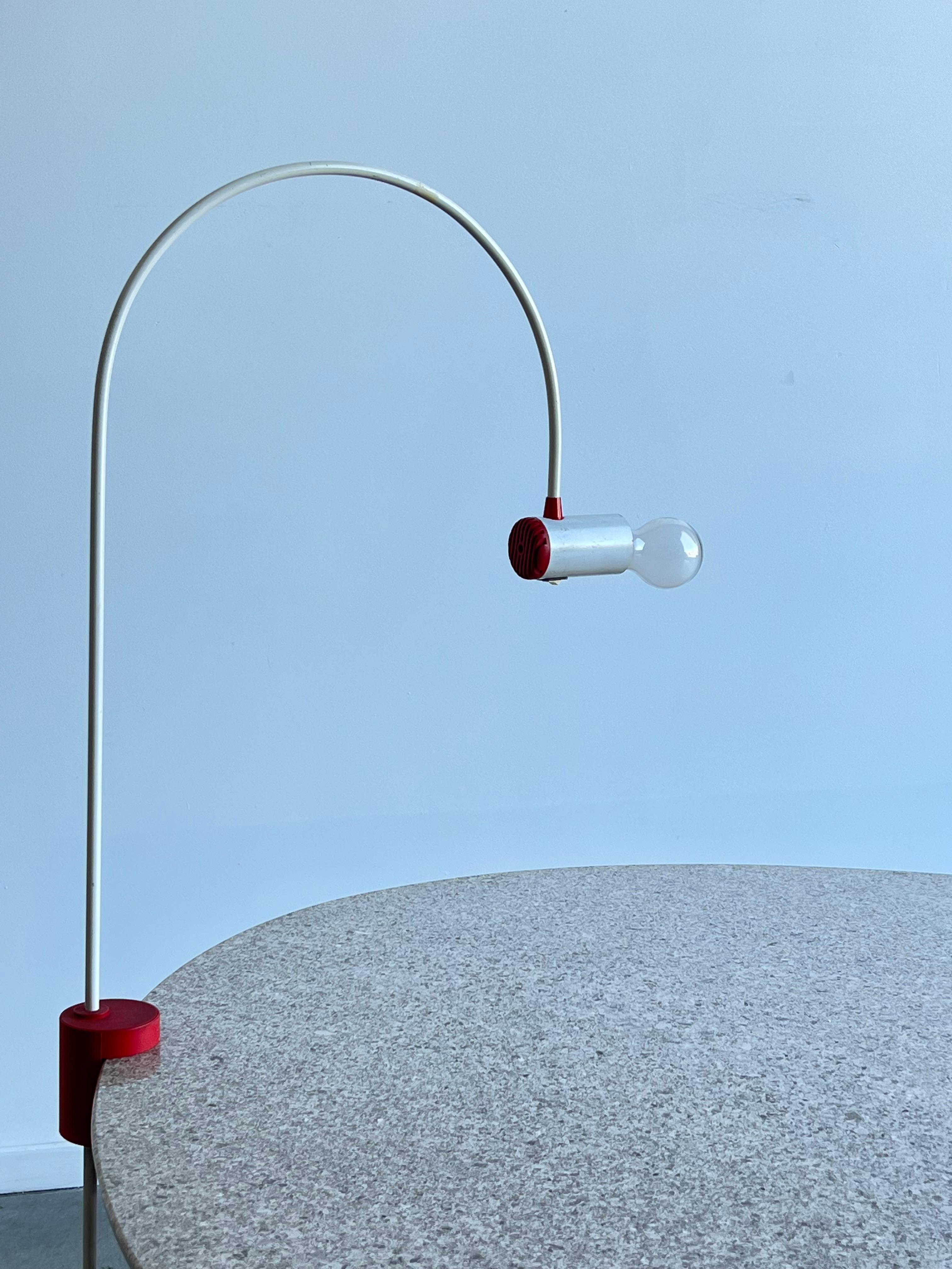 Targetti Arc Table Lamp In Good Condition For Sale In Byron Bay, NSW