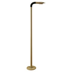 Minimalistische Stehlampe in Beige von Sankey Sankey, 1960er Jahre