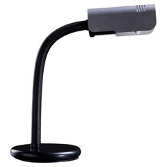 Targetti Sankey Table Lamp with Silver Shade, 1970s