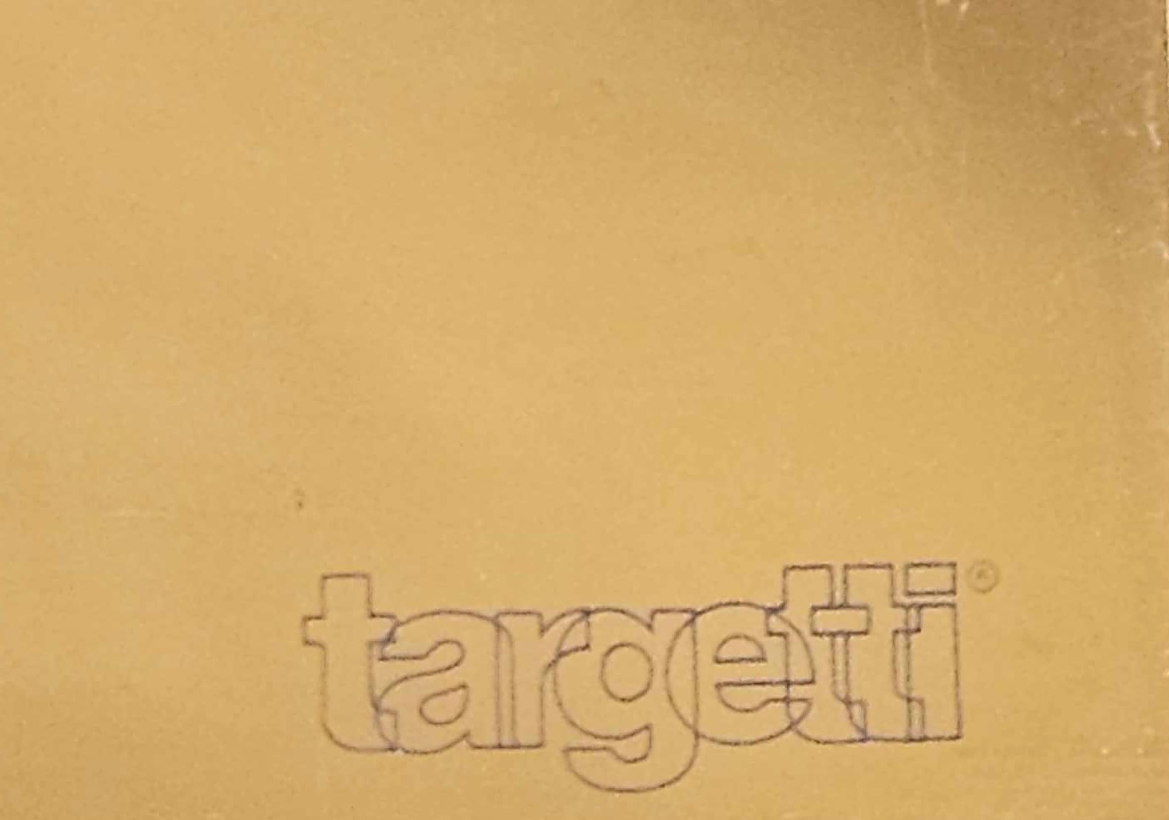 Applique Targetti, oro e argento, modello Studio A. In condizioni ottime in vendita a PARIS, FR