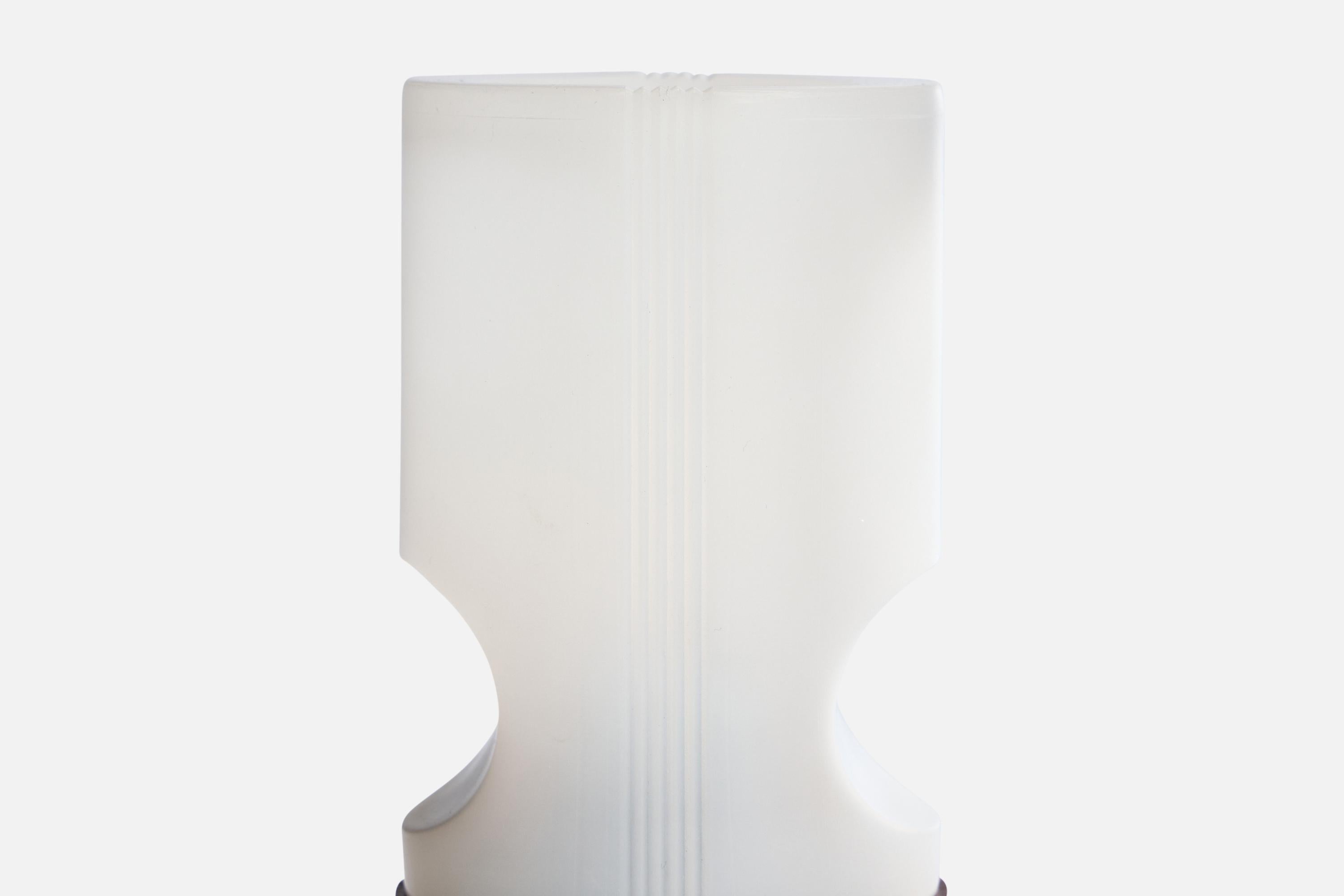Fin du 20e siècle Targetti, lampes de table, acrylique, Italie, années 1970 en vente