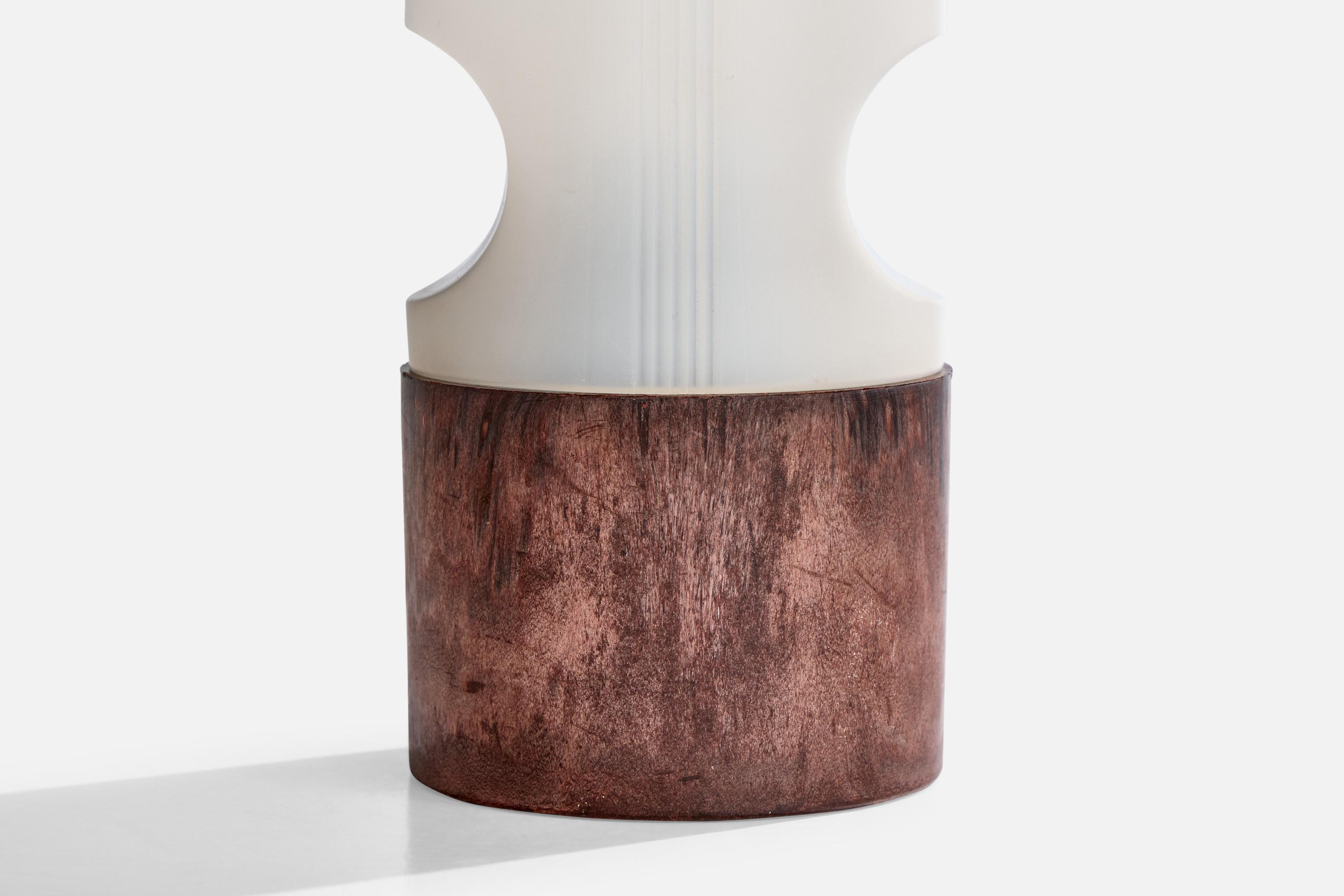 Acrylique Targetti, lampes de table, acrylique, Italie, années 1970 en vente